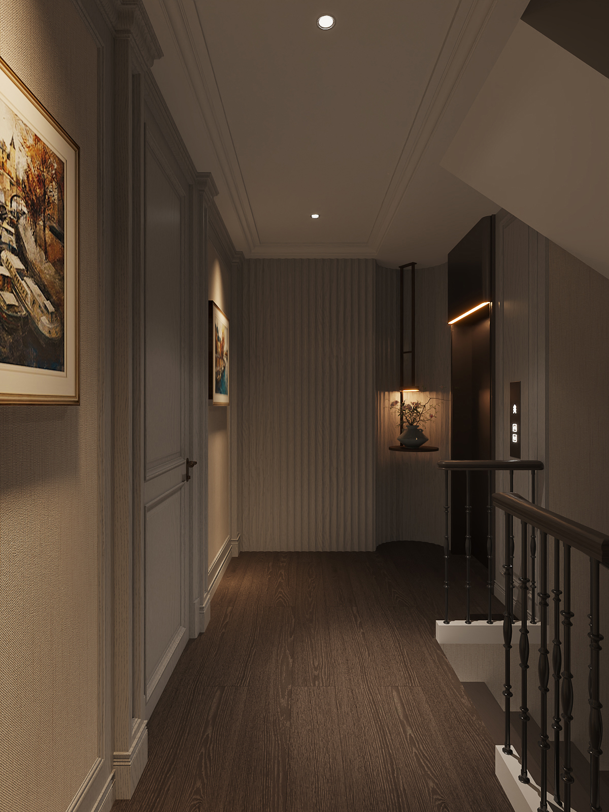 松弛浪漫·雅致生活600㎡现代美式别墅设计丨中国金华丨金华国冠别墅设计中心-120