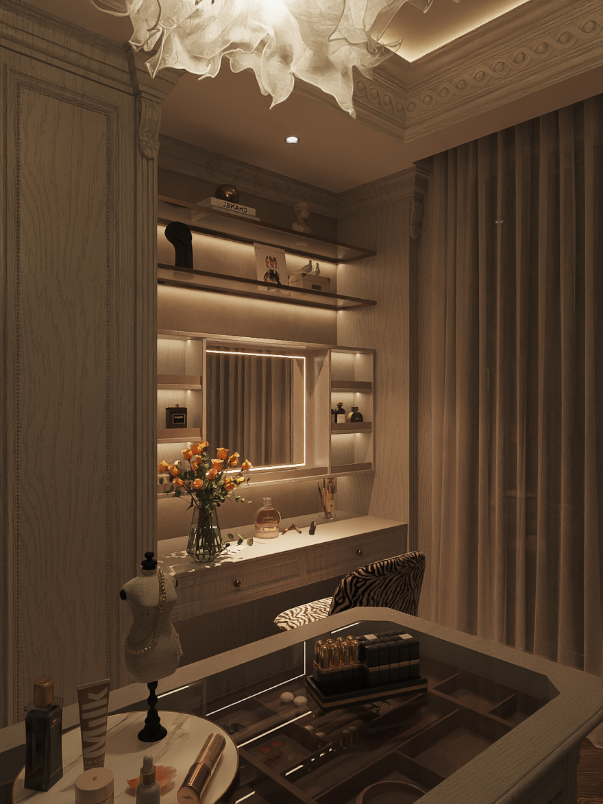 松弛浪漫·雅致生活600㎡现代美式别墅设计丨中国金华丨金华国冠别墅设计中心-130