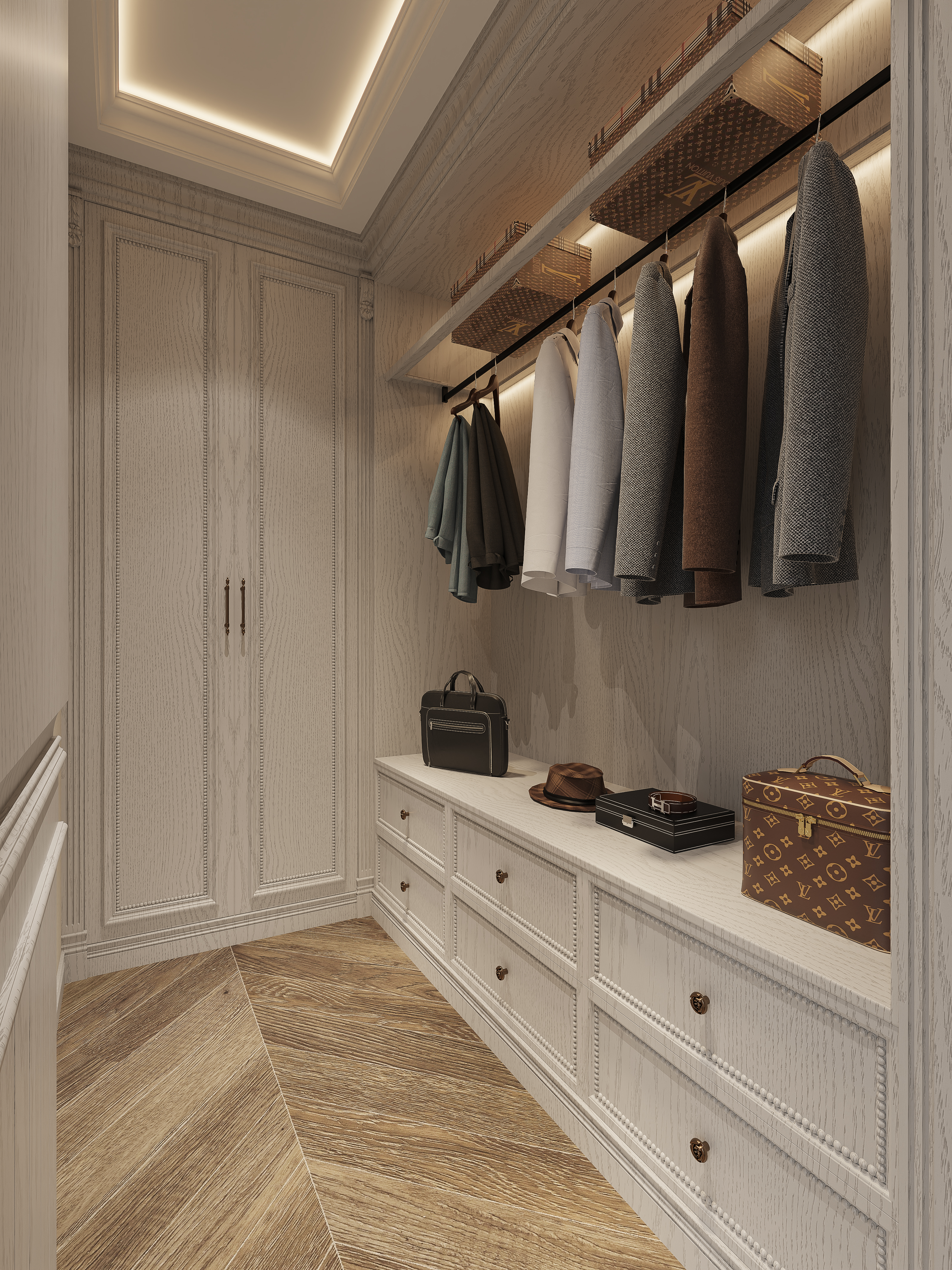 松弛浪漫·雅致生活600㎡现代美式别墅设计丨中国金华丨金华国冠别墅设计中心-133