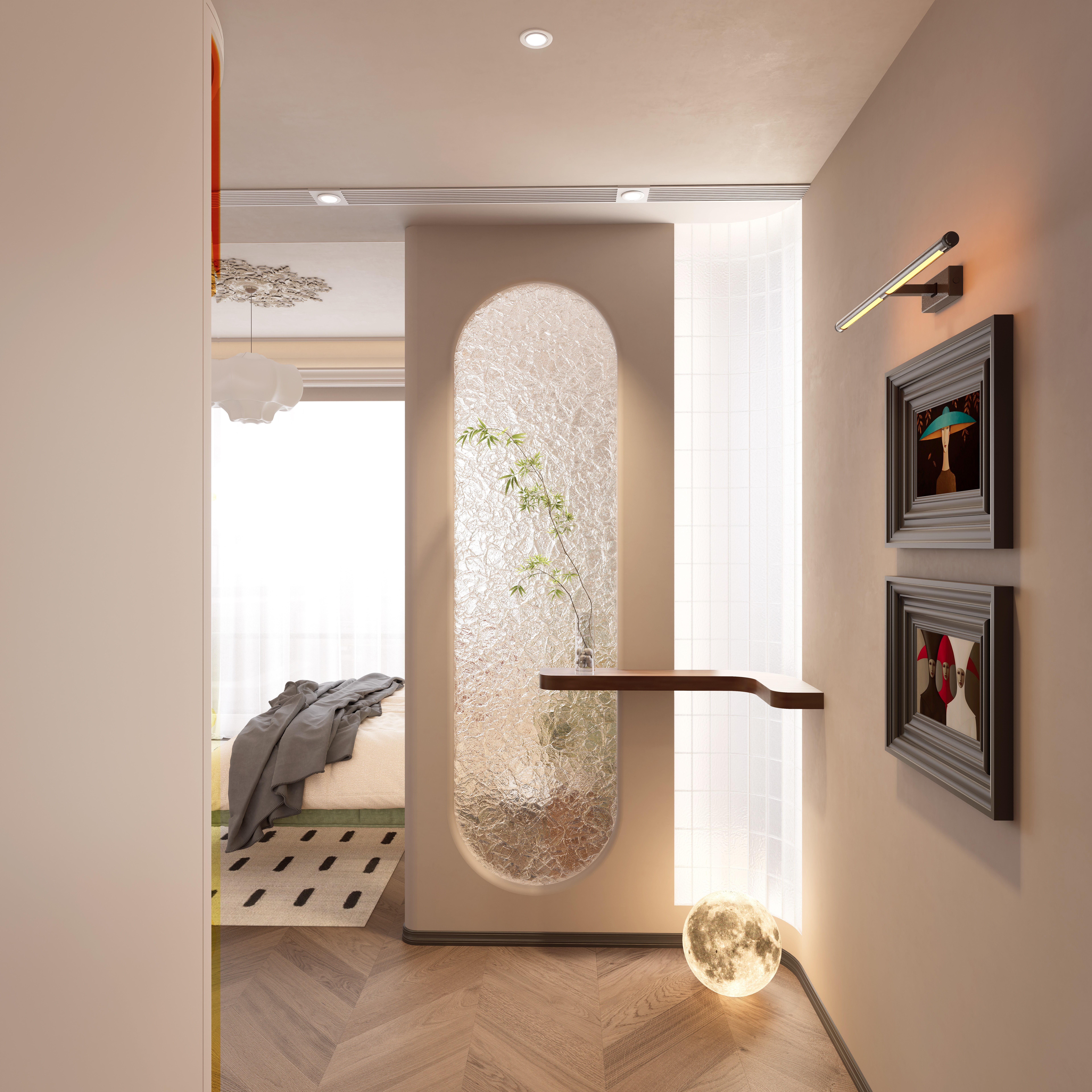 鹿溪源《花序》· 188㎡法式轻奢风住宅设计丨中国成都丨毛仕洪-14