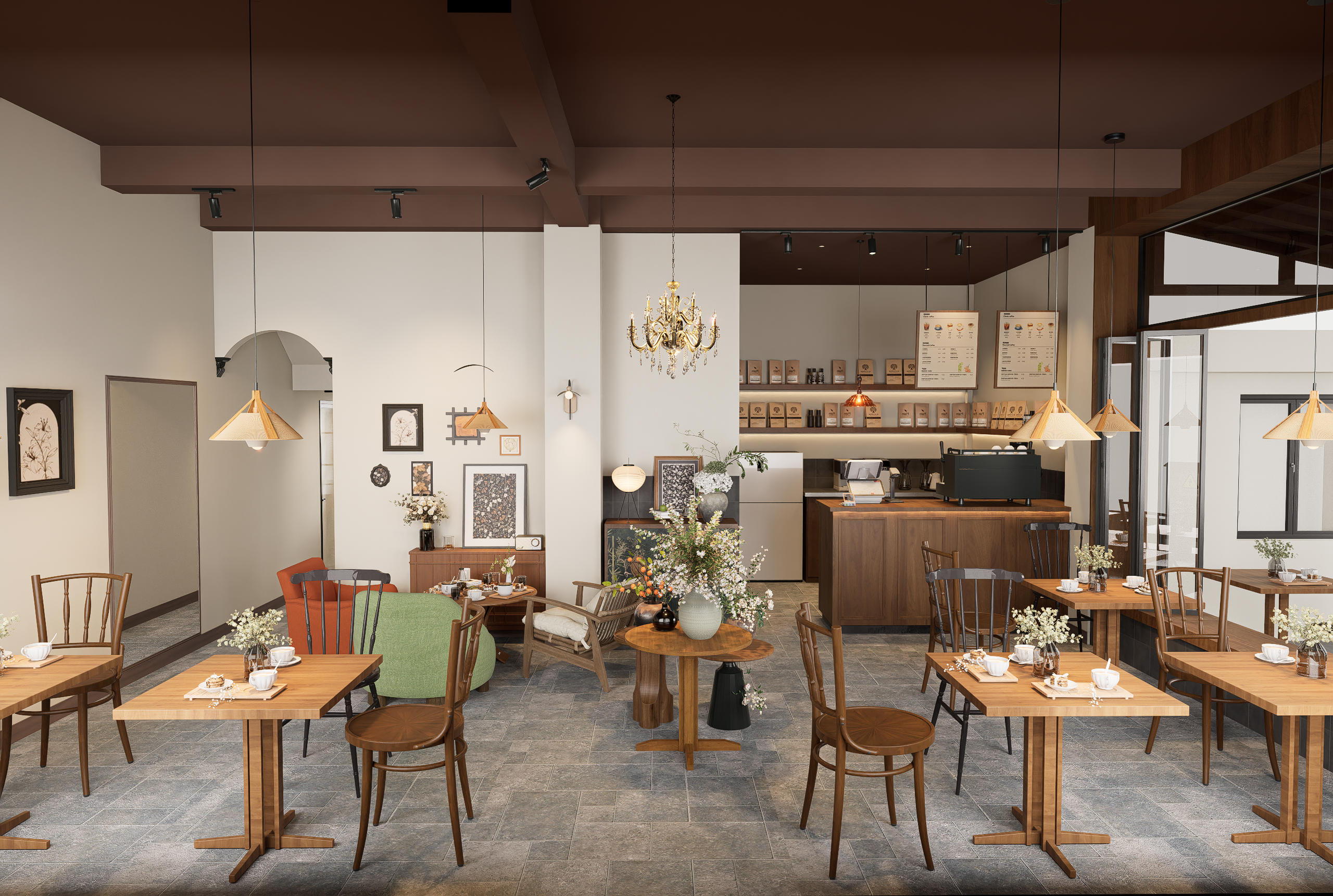 云县小板栗手工披萨咖啡店丨中国黄冈丨张春华-1