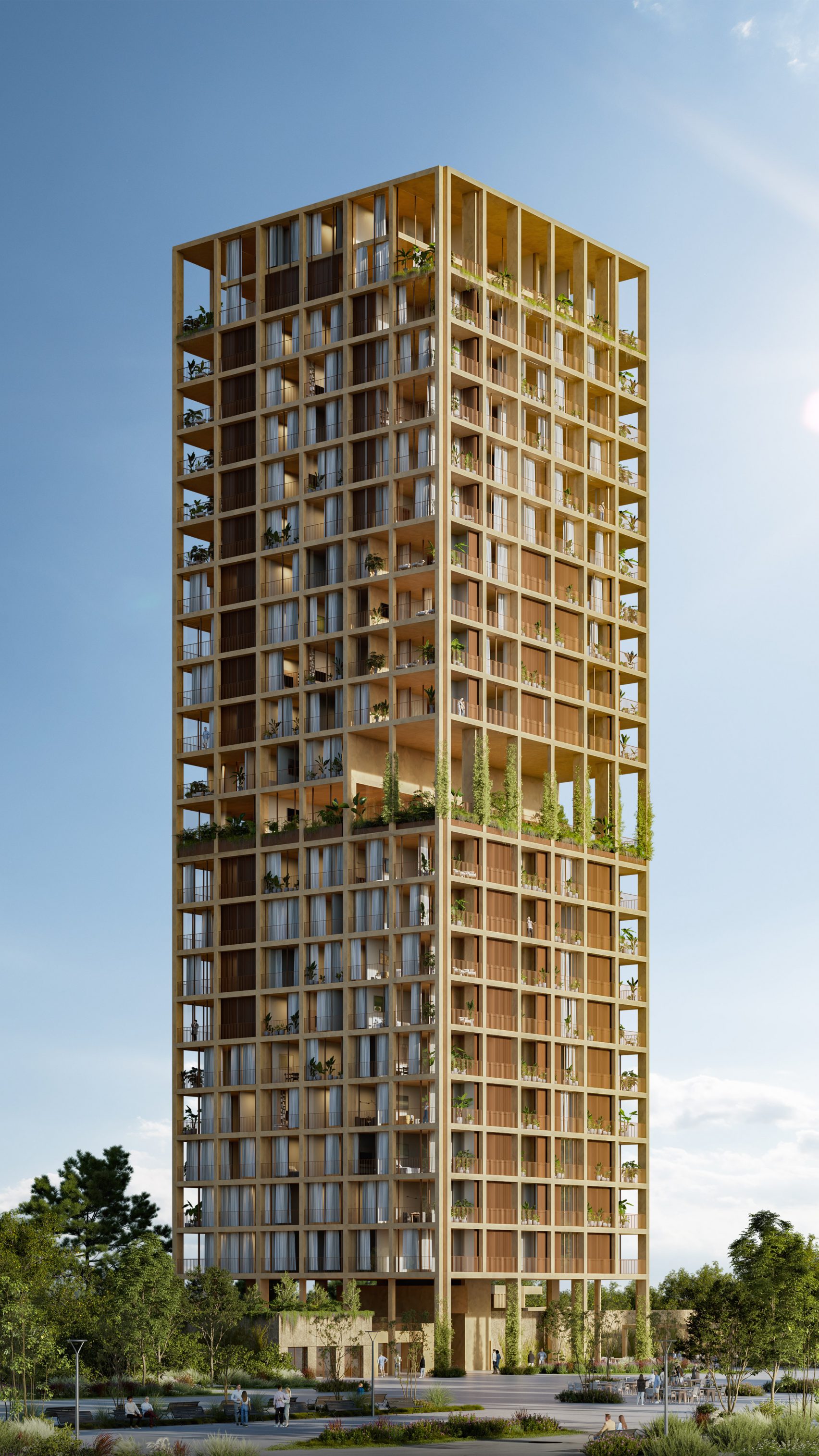 巴拉圭高层住宅(90米公寓)丨巴拉圭丨Estudio AMA-2