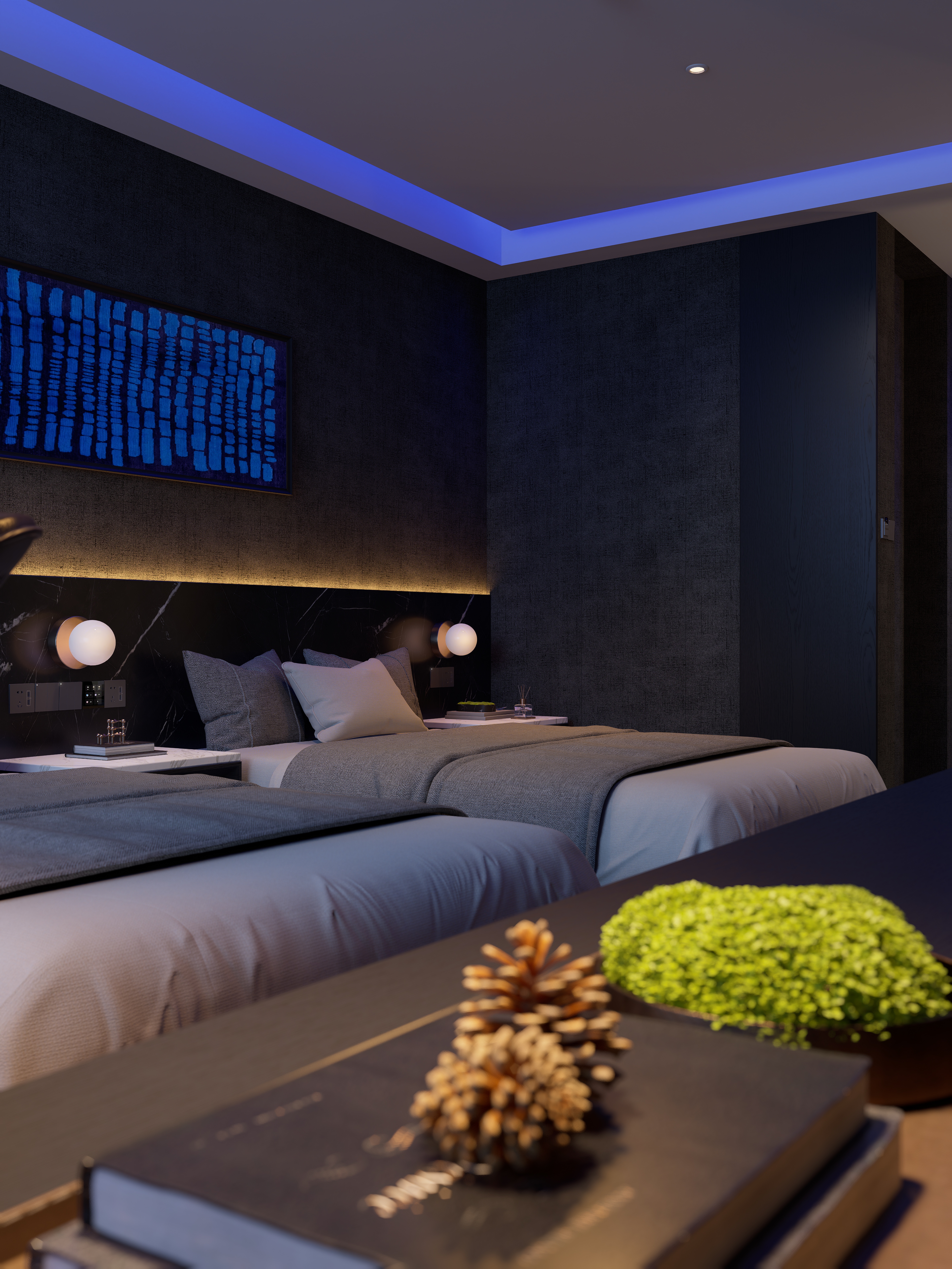 建德-1500㎡现代电竞酒店丨中国嘉兴丨上海协诚建筑装饰设计-8