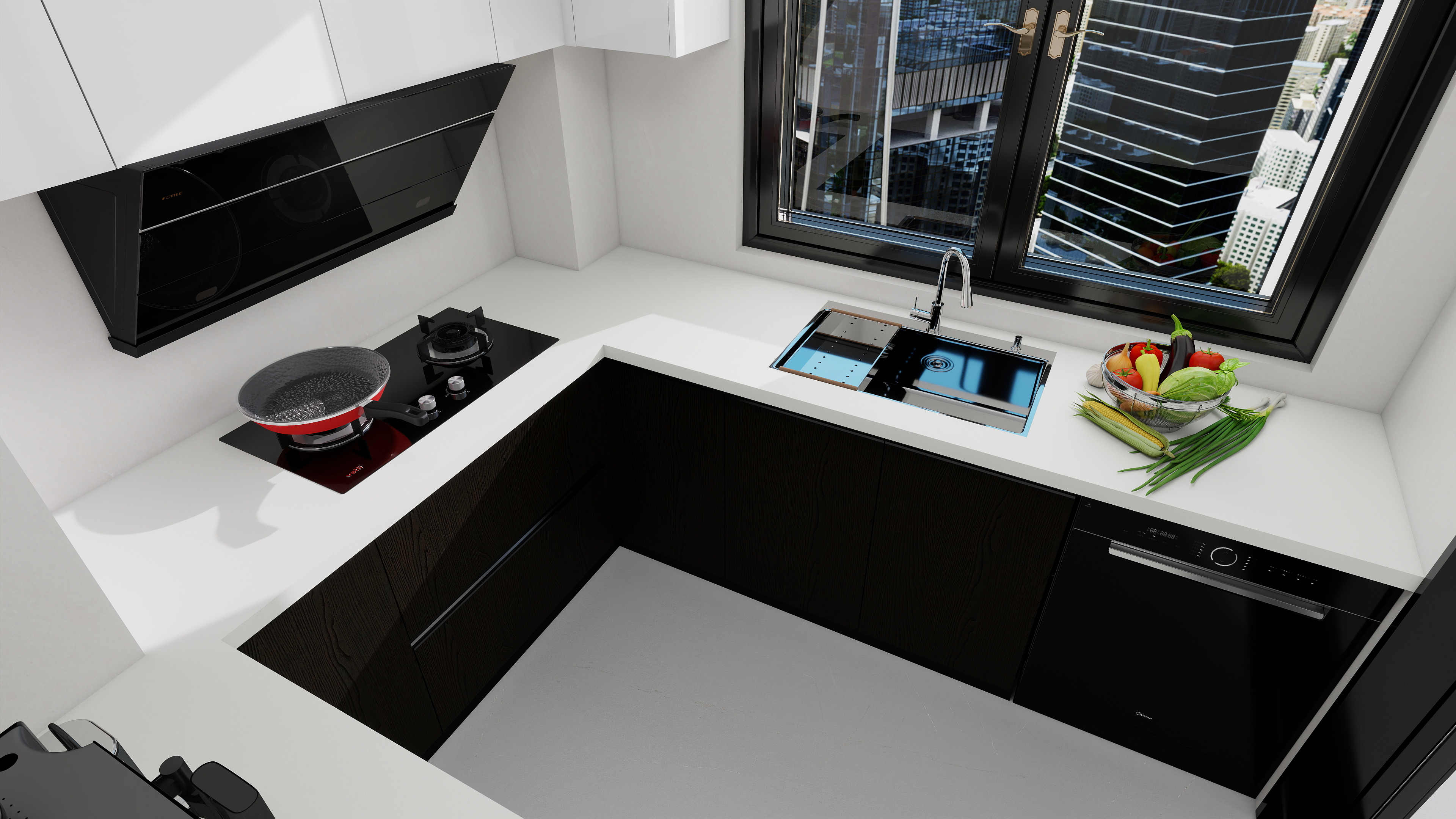 万达汇金新城家居全屋定制现代简约风格丨中国揭阳丨JWEE-3