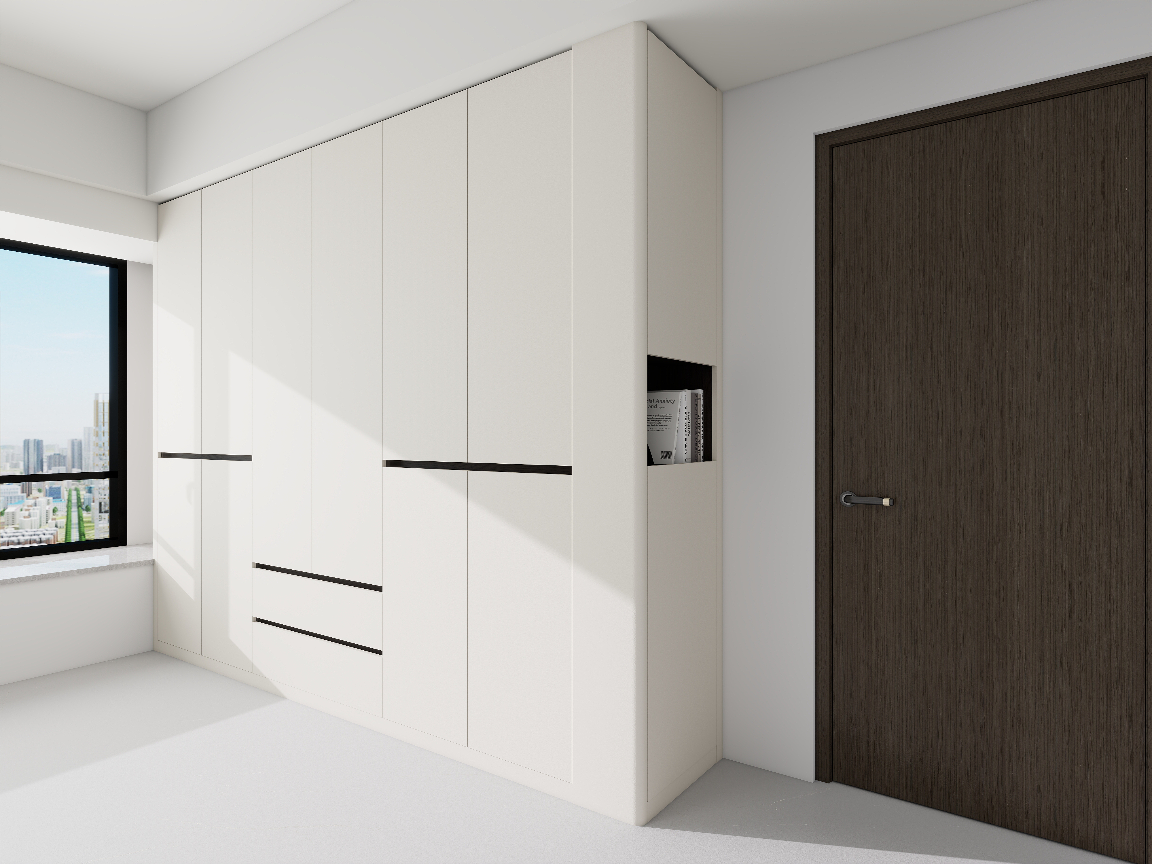 万达汇金新城家居全屋定制现代简约风格丨中国揭阳丨JWEE-10