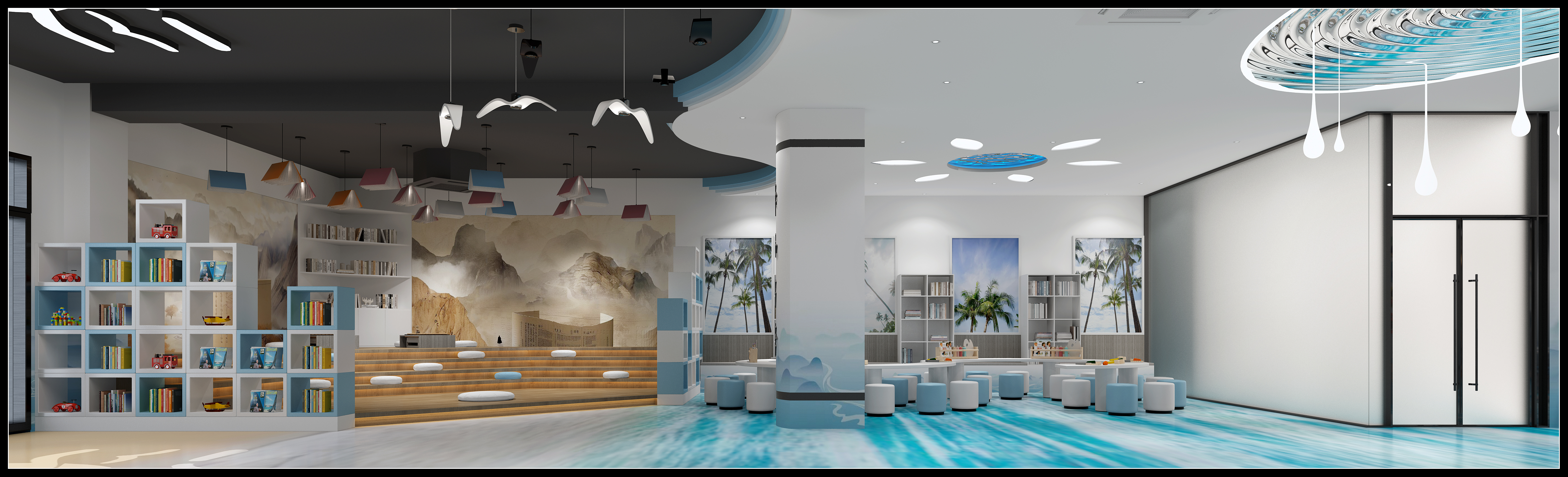 滨海学校图书馆丨中国福州丨黛汐-2