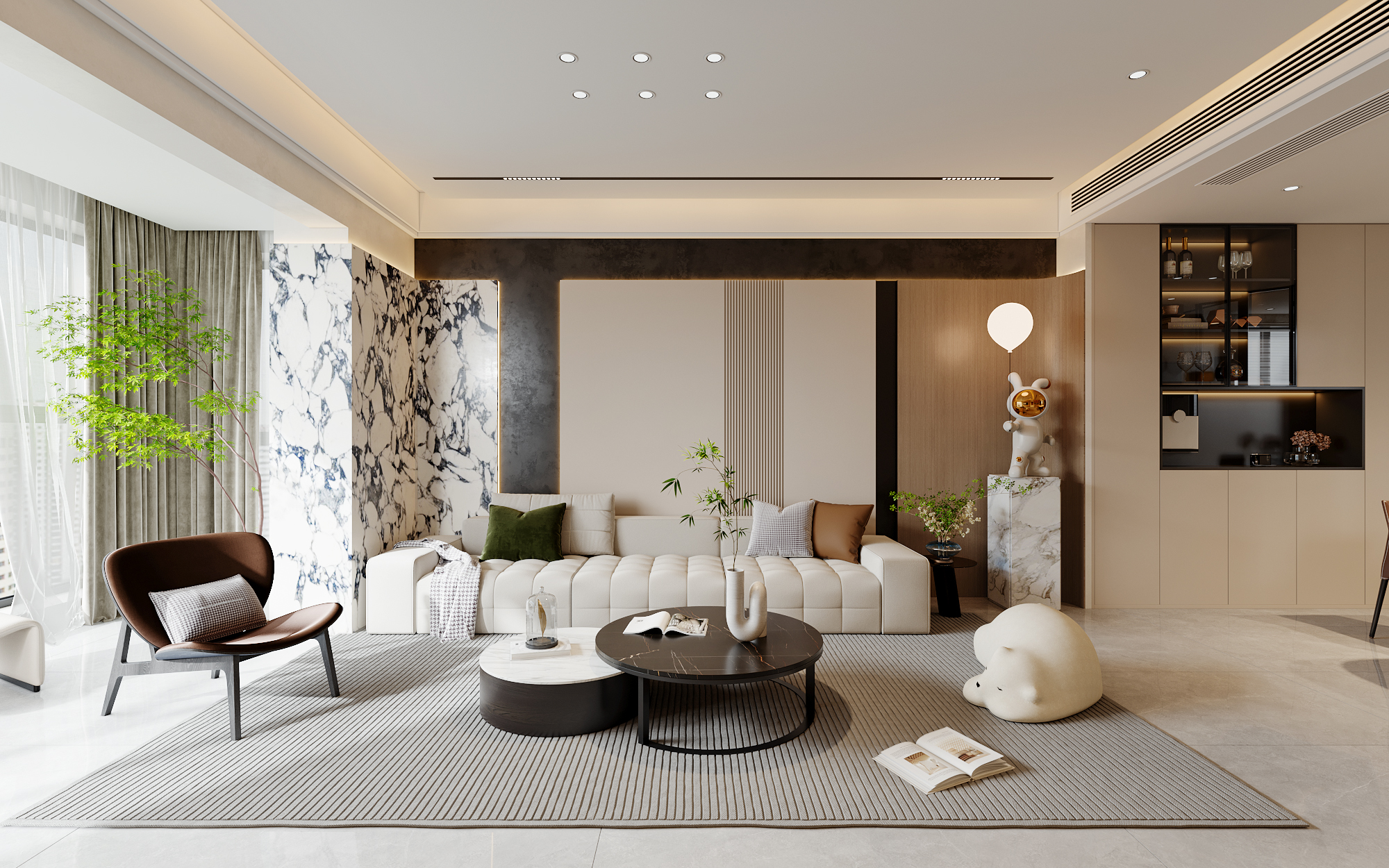 山海大观现代轻奢丨中国宜昌丨何潇倩-宜昌幸运家装饰-0