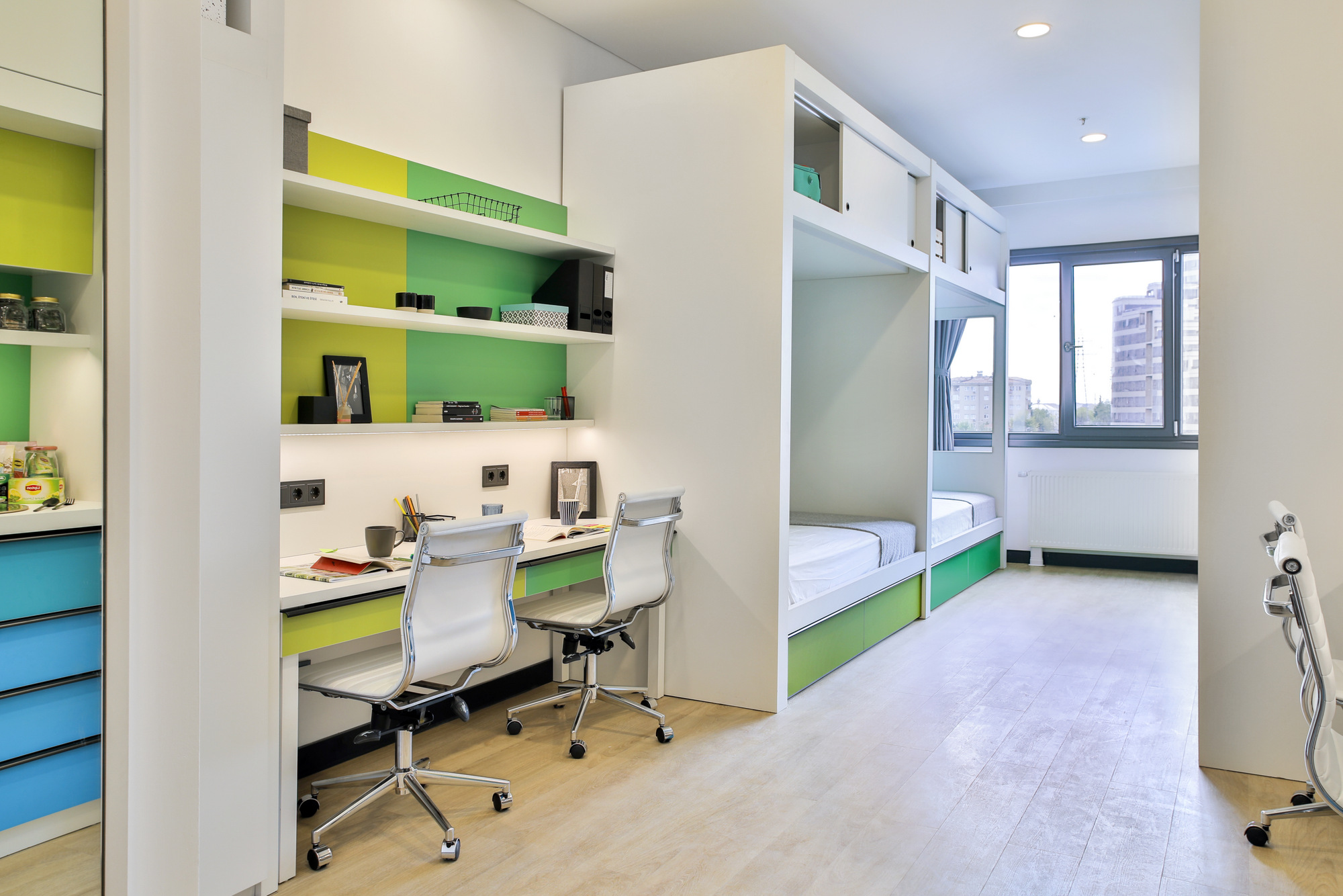 新一代学生宿舍丨土耳其丨Renda Helin Design-6