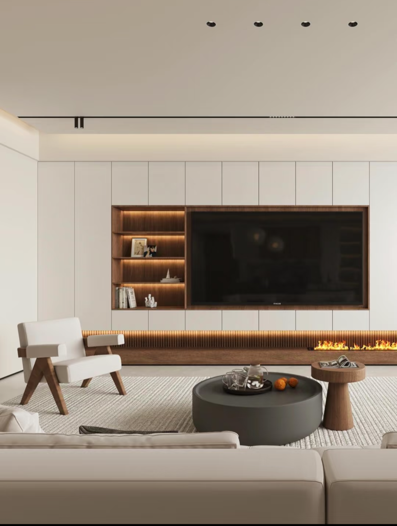 壹号院150m² 平层住宅丨中国北京丨业之峰设计-4