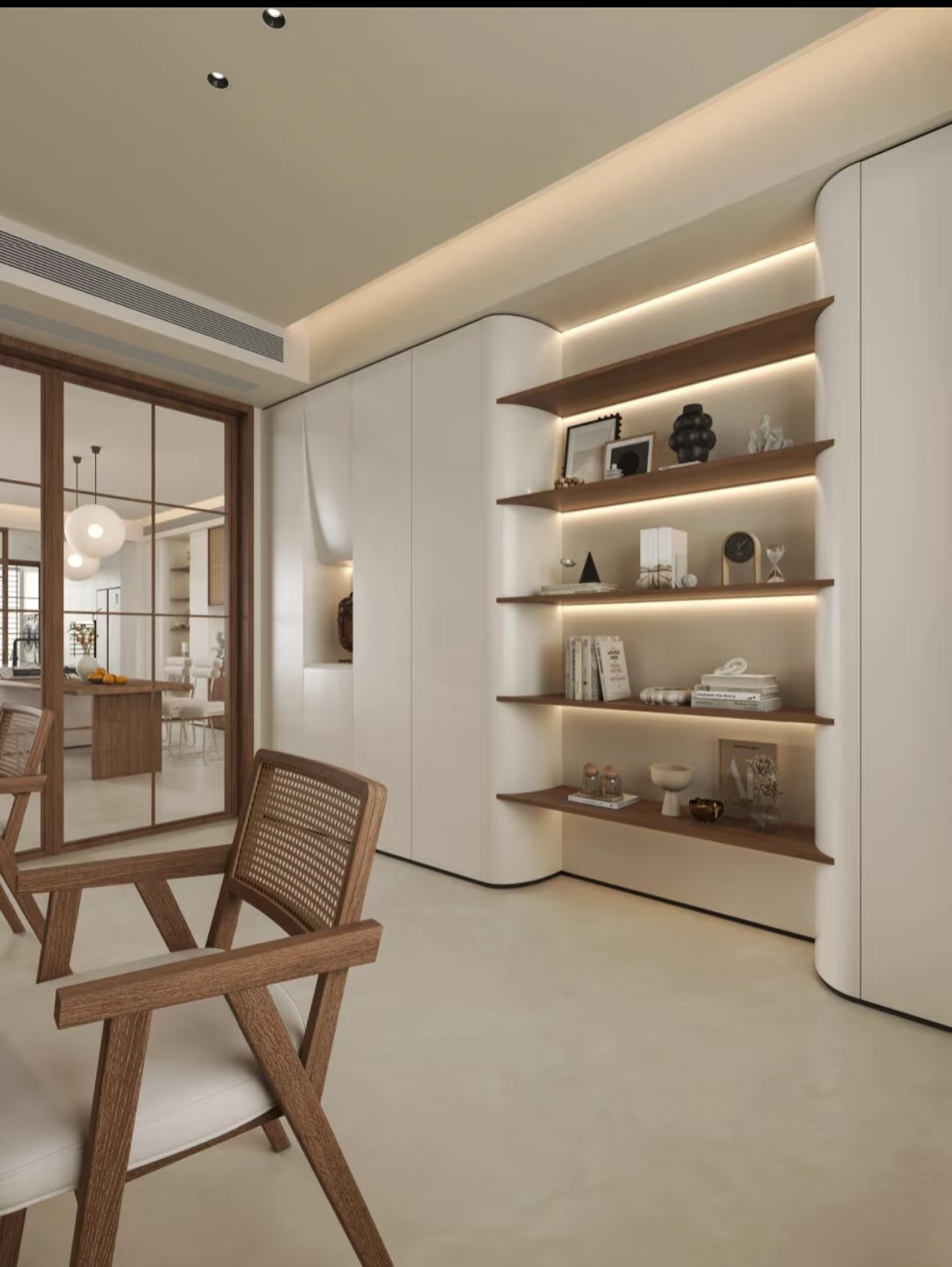 壹号院150m² 平层住宅丨中国北京丨业之峰设计-9