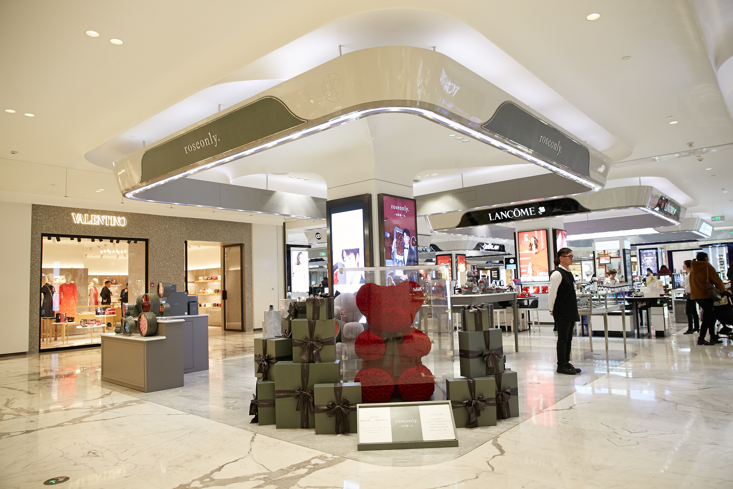 玫瑰花品牌中岛快闪设计丨中国北京丨RO设计师-0