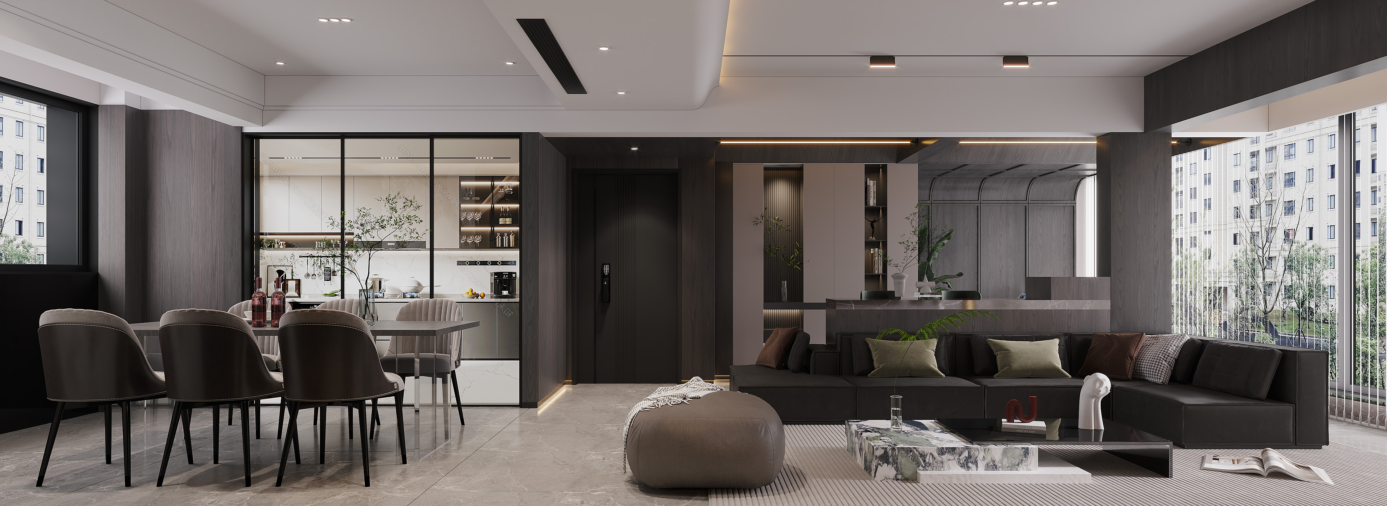 瑞尊御府二期顶跃（现代轻奢）丨中国自贡丨艾森-0