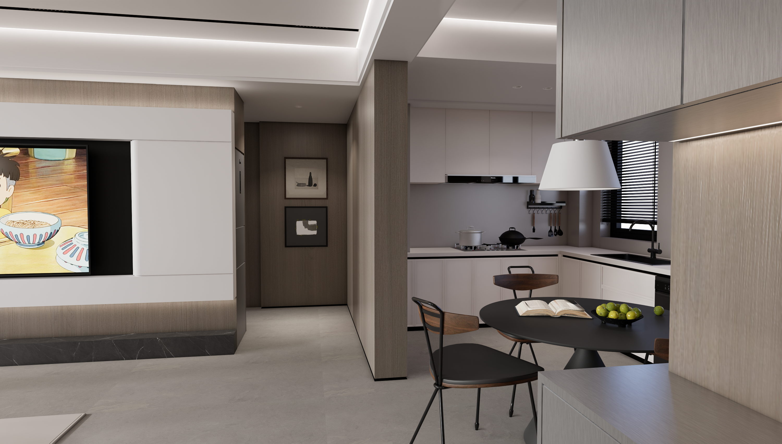 客餐厅丨中国抚州丨井外设计-2