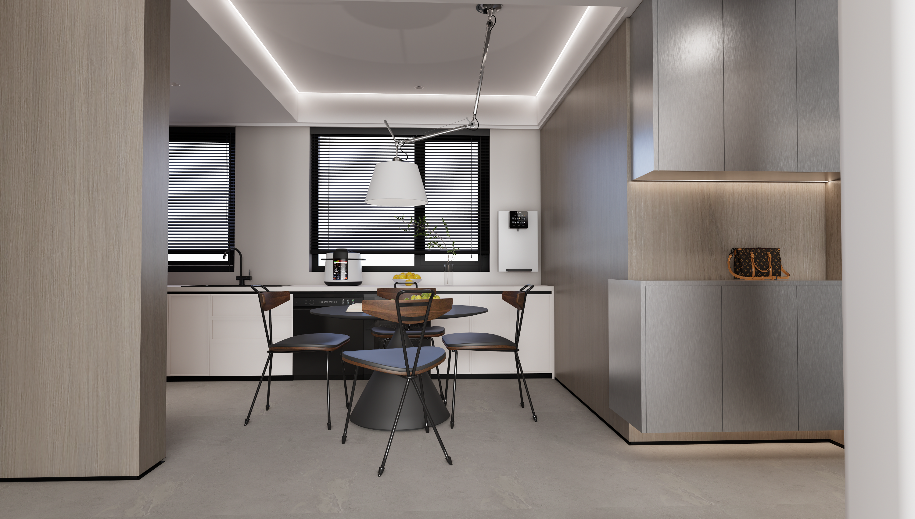 客餐厅丨中国抚州丨井外设计-3