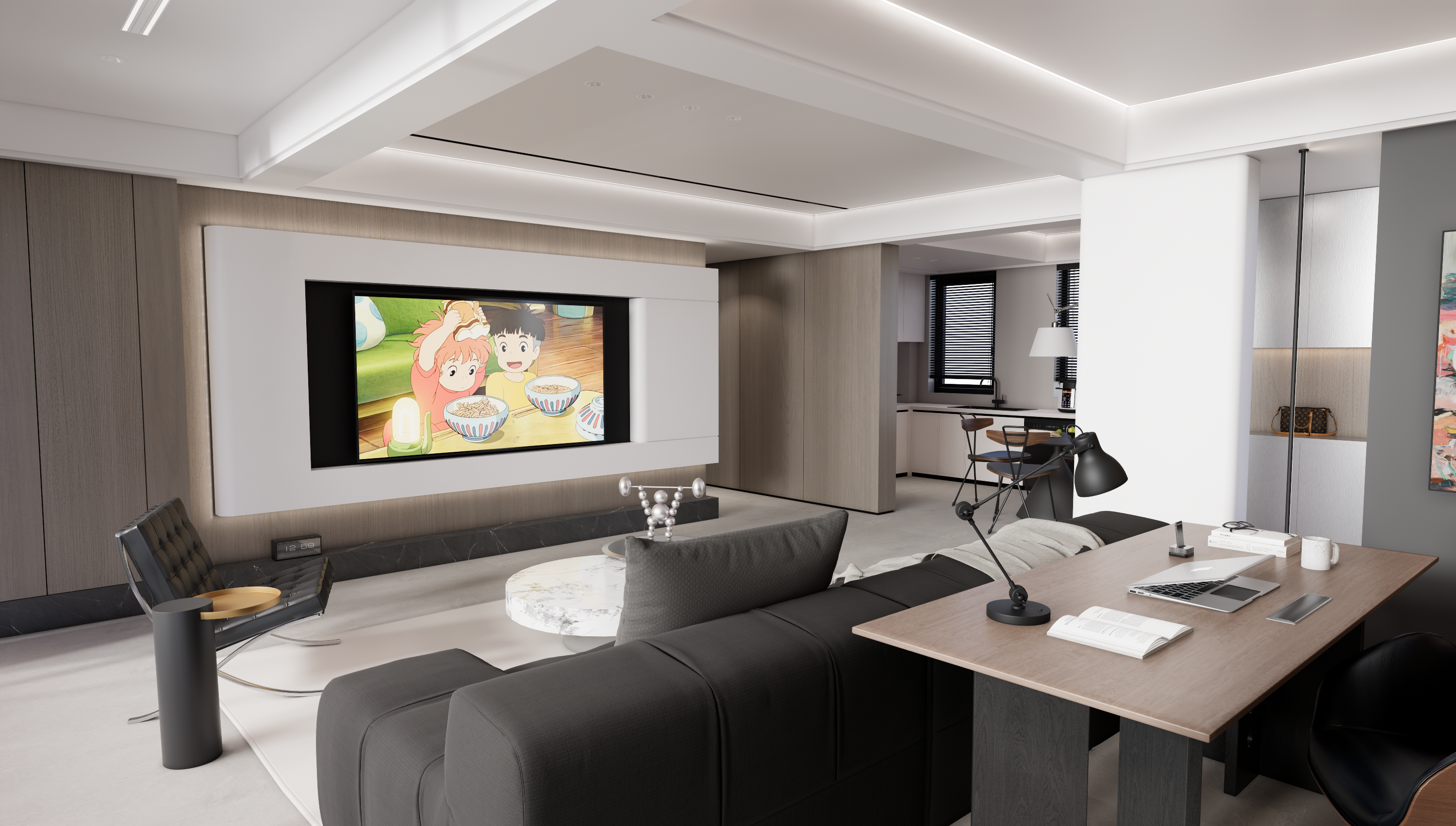 客餐厅丨中国抚州丨井外设计-6