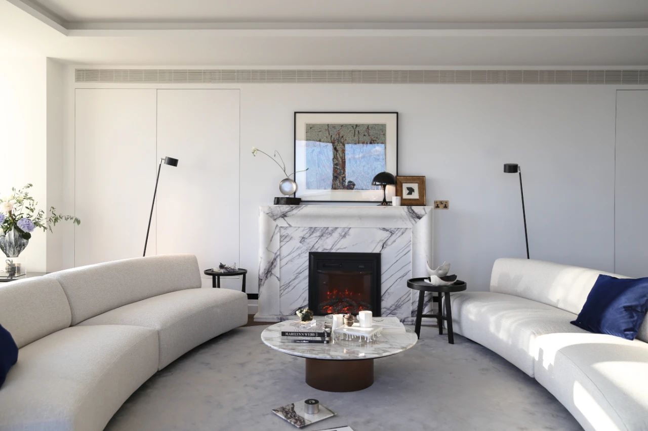 设计在旅途，伦敦River Thames白色公寓丨英国丨懒猫创意空间-45