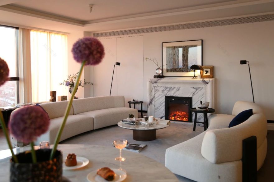 设计在旅途,伦敦River Thames白色公寓丨英国丨懒猫创意空间-54