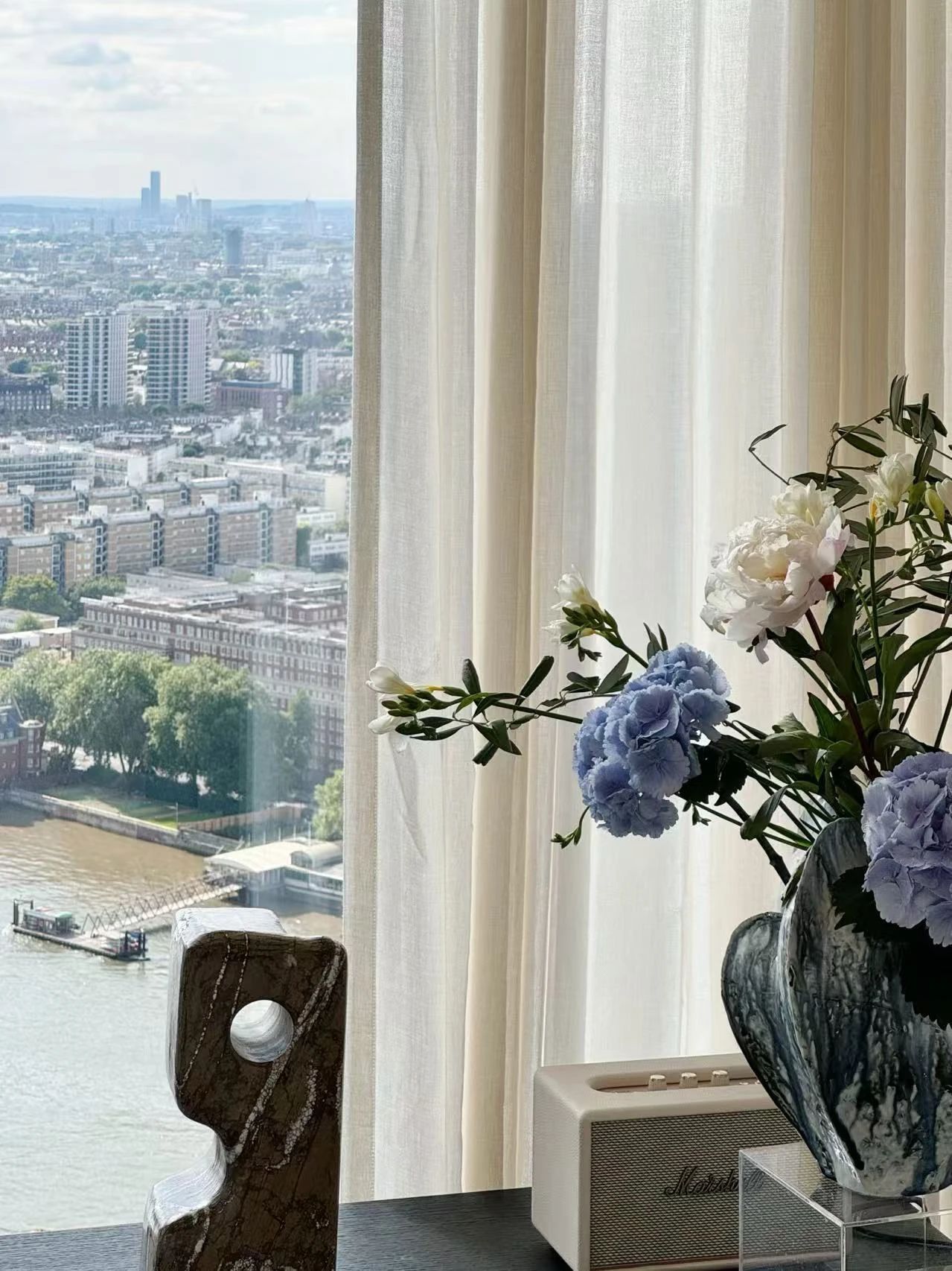 设计在旅途，伦敦River Thames白色公寓丨英国丨懒猫创意空间-64