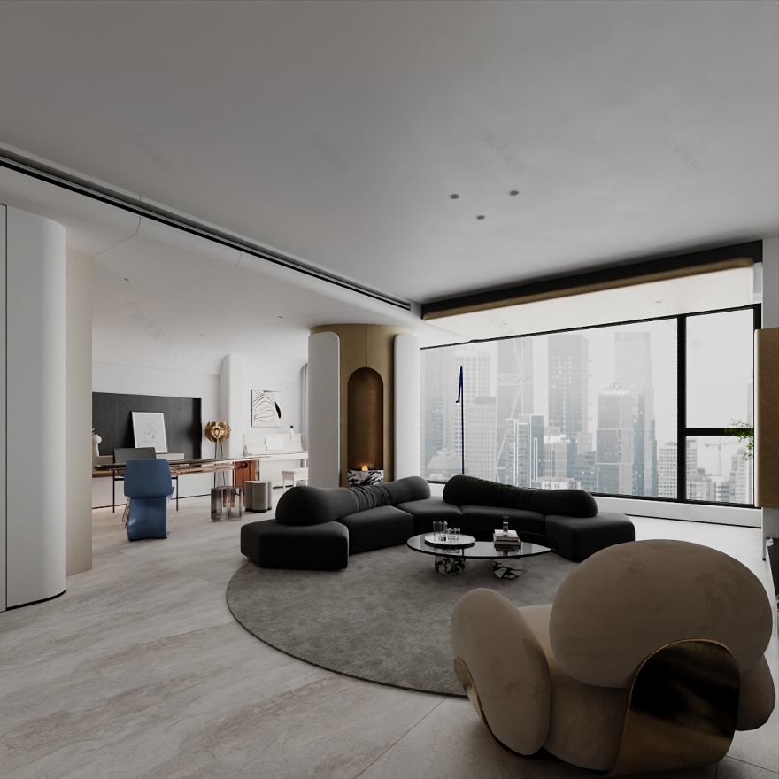 极简绘梦丨中国上海丨上海原座标设计-7