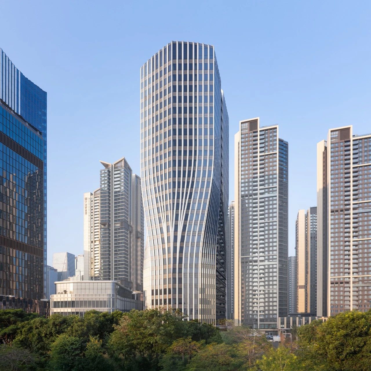 中冶大厦丨中国深圳丨Aedas-12