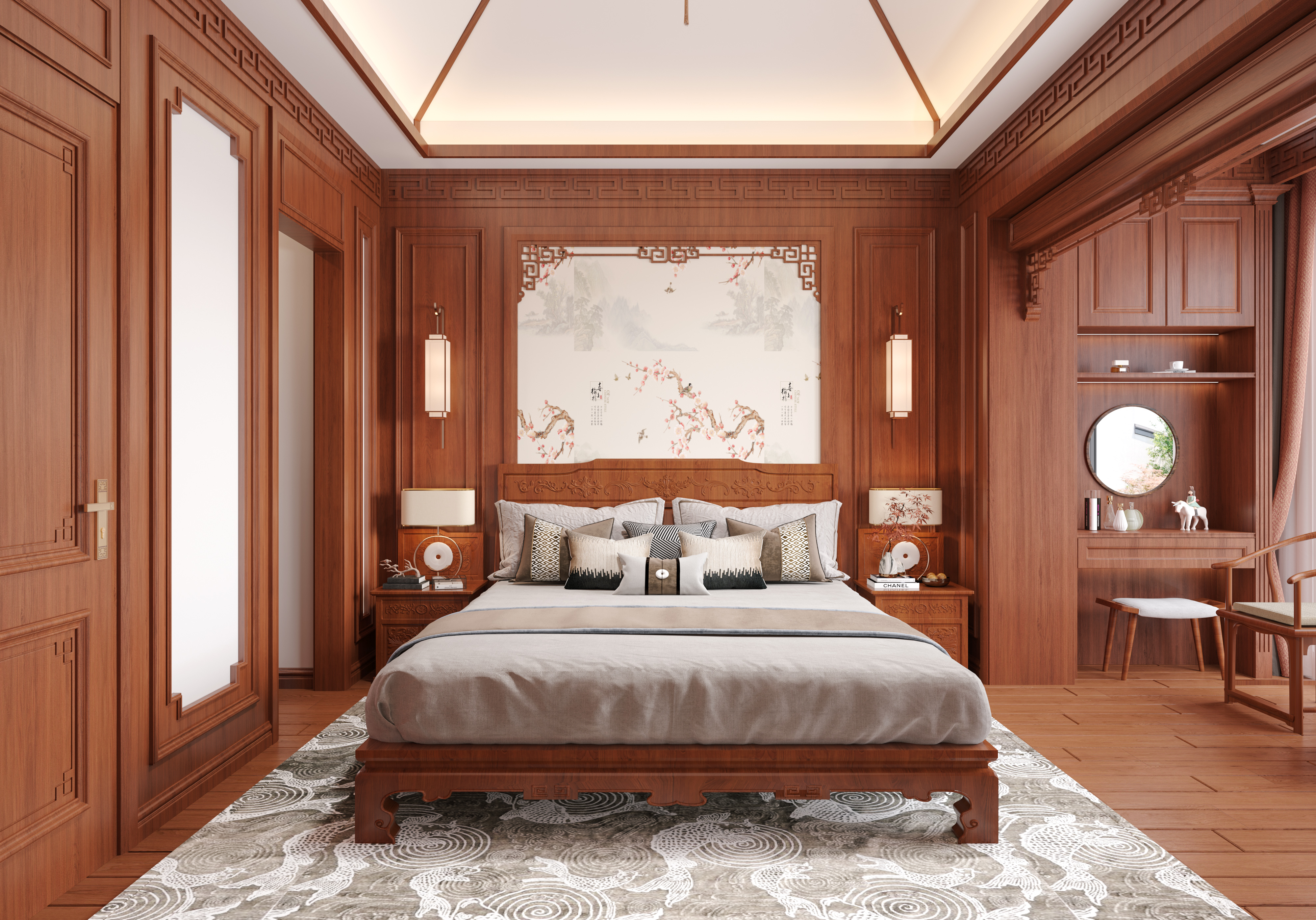 300平方古典中式丨中国宿迁丨LI•TingHai设-6