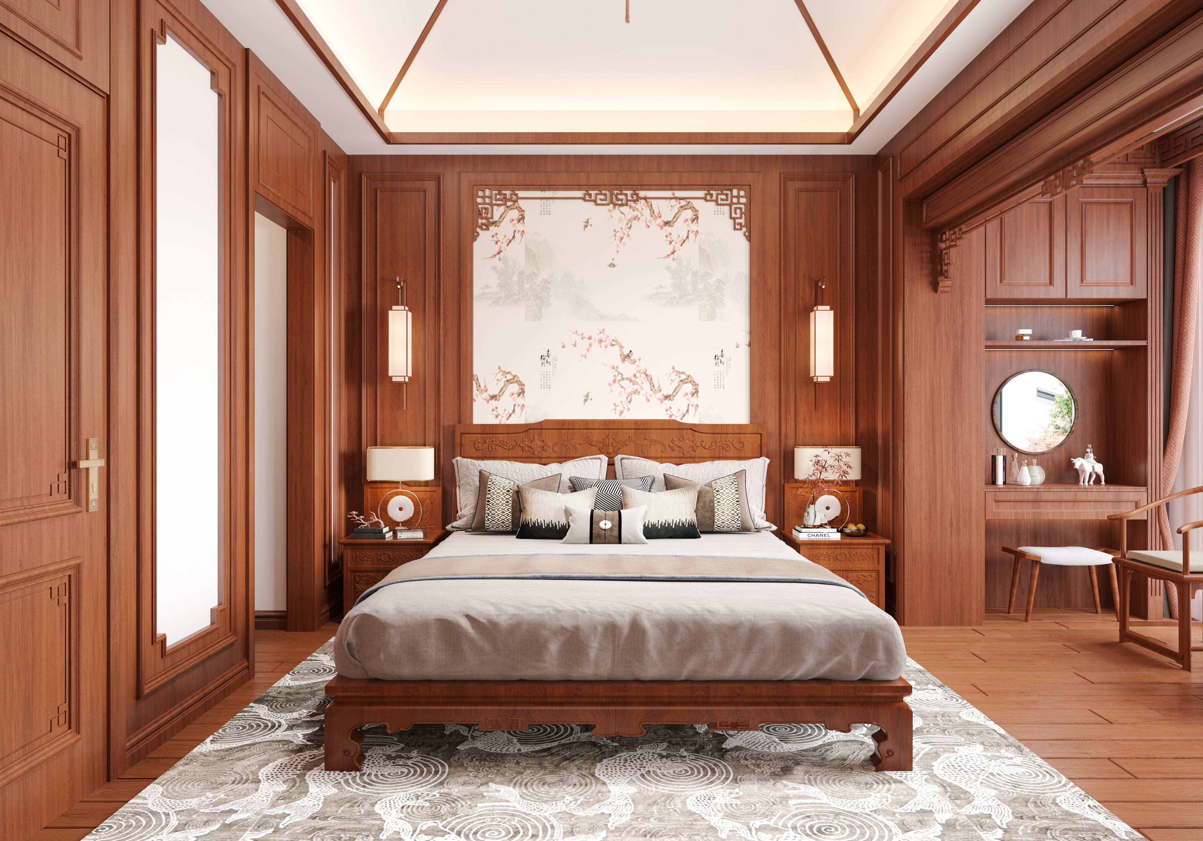 300平方古典中式丨中国宿迁丨LI•TingHai设-8