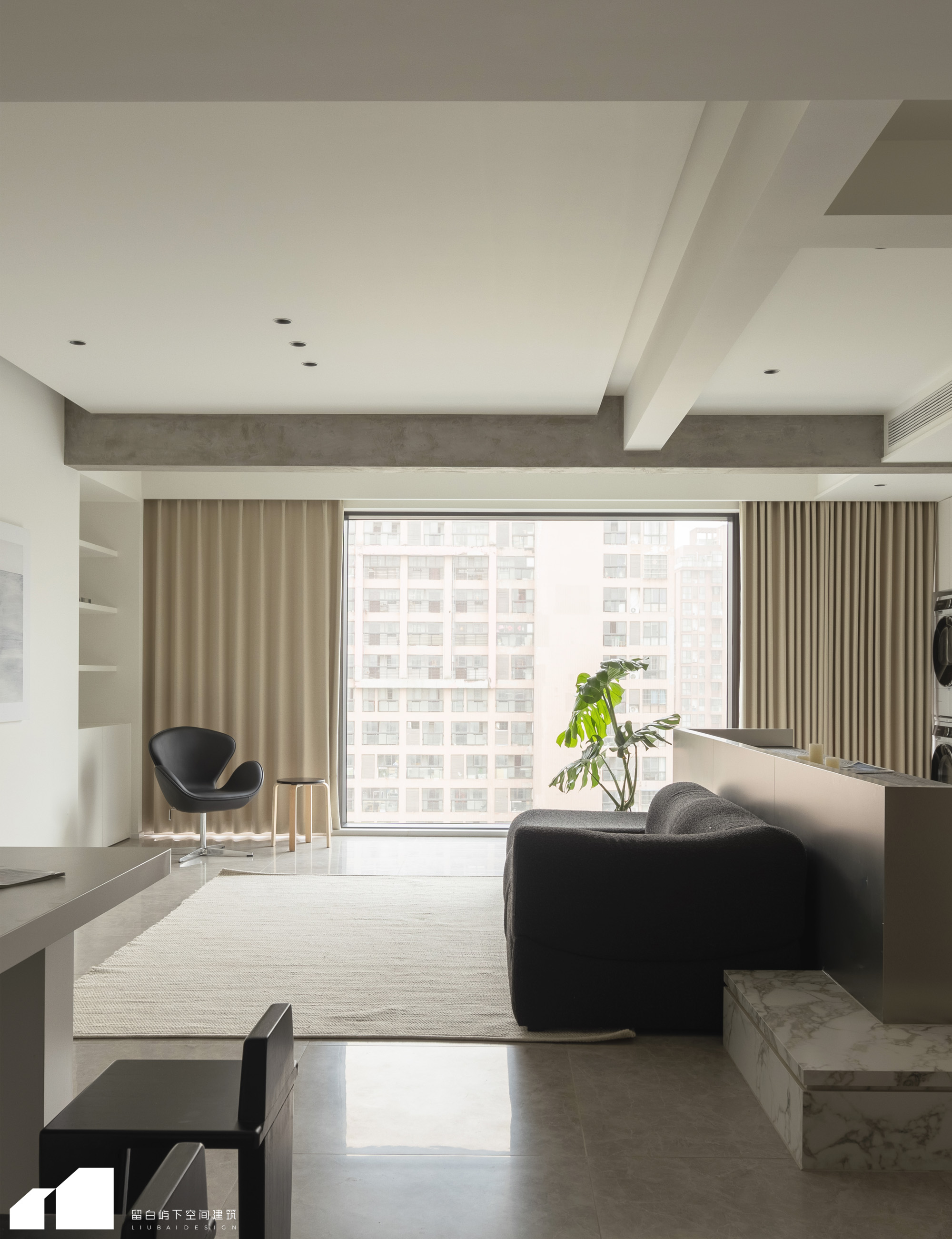 浔岚 黑白灰的纯粹之美丨中国芜湖丨留白屿下空间建筑-0