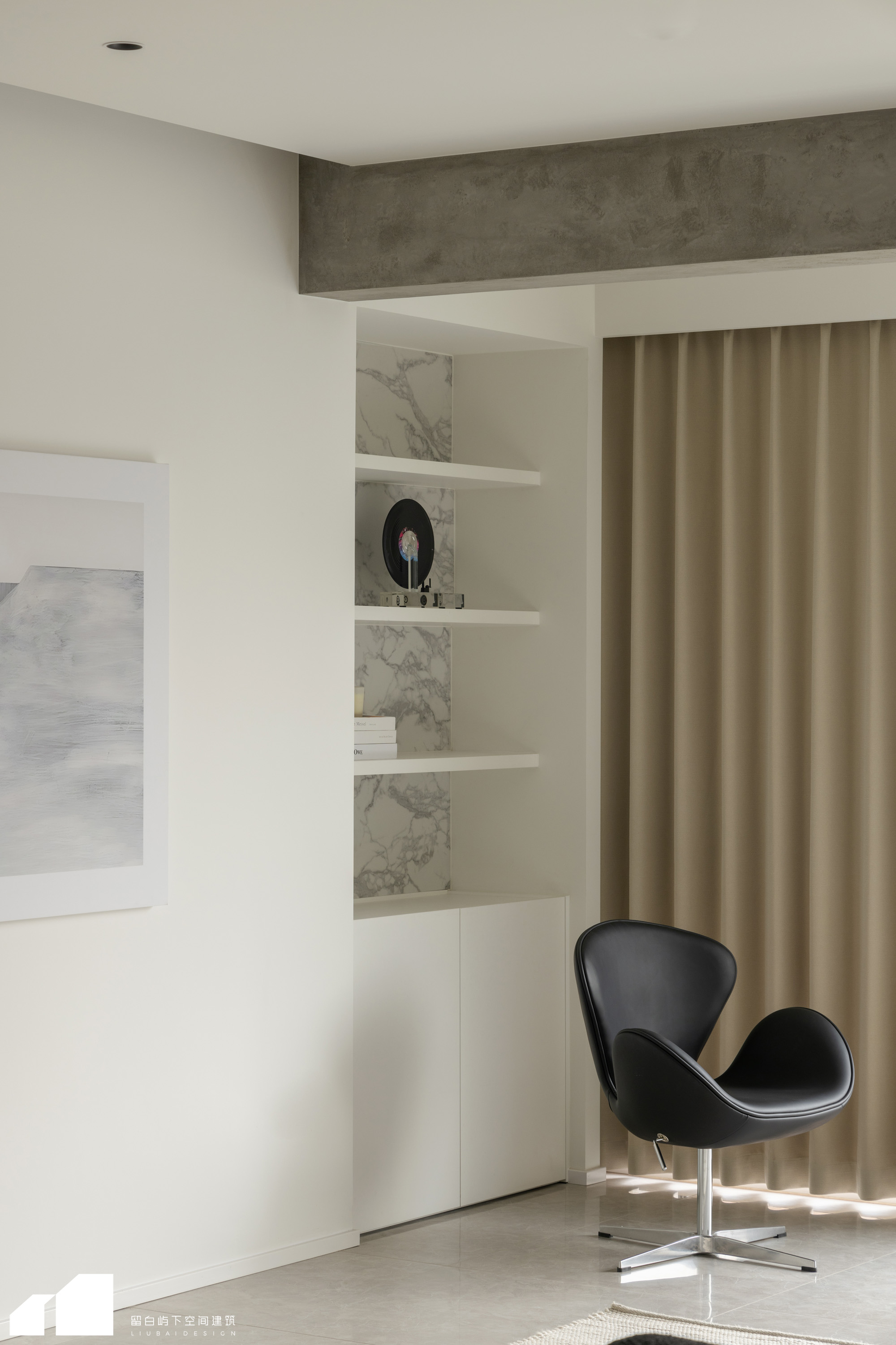 浔岚 黑白灰的纯粹之美丨中国芜湖丨留白屿下空间建筑-9