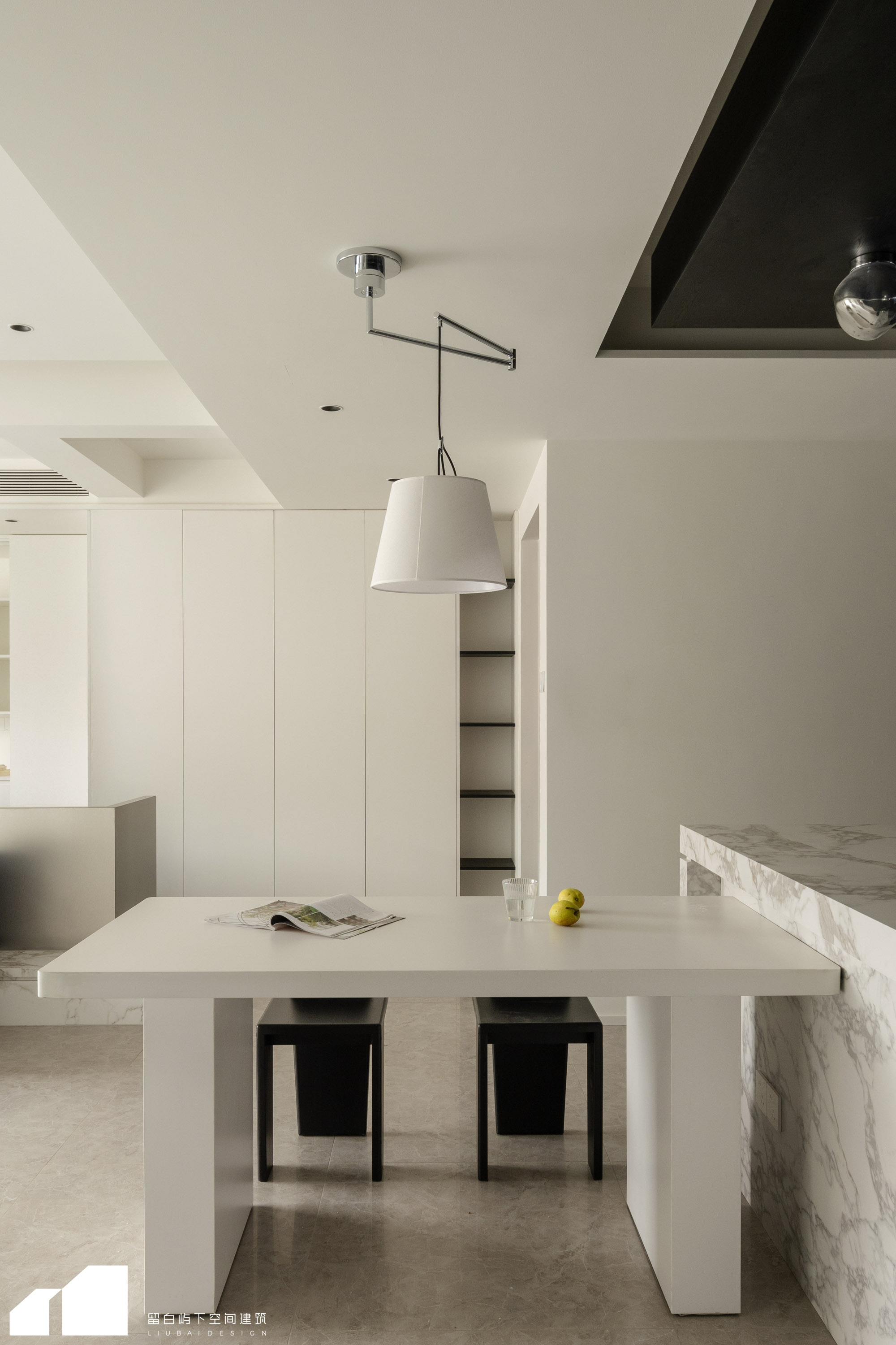 浔岚 黑白灰的纯粹之美丨中国芜湖丨留白屿下空间建筑-15