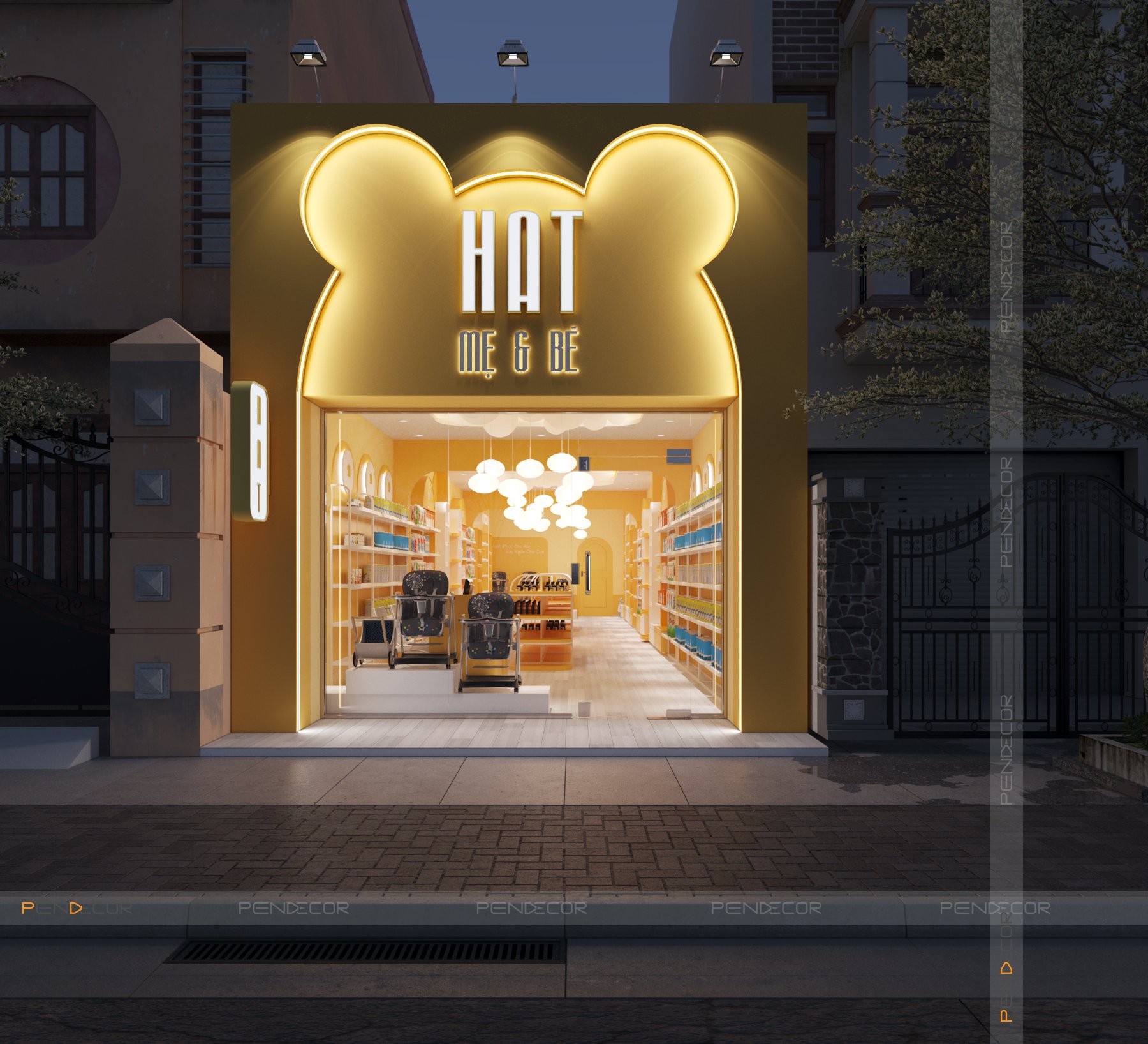 母婴店丨越南丨Pendecor设计-12