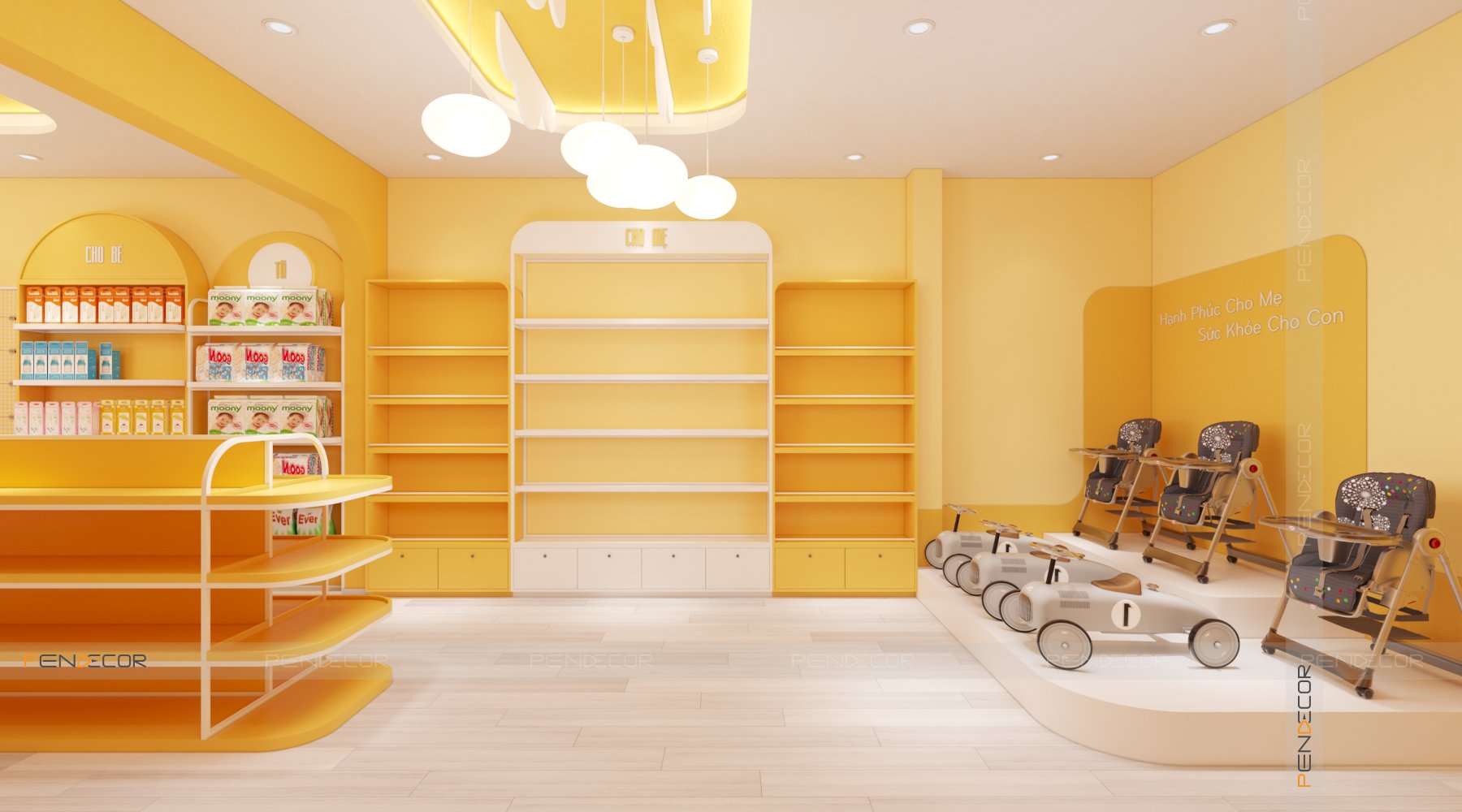 母婴店丨越南丨Pendecor设计-1