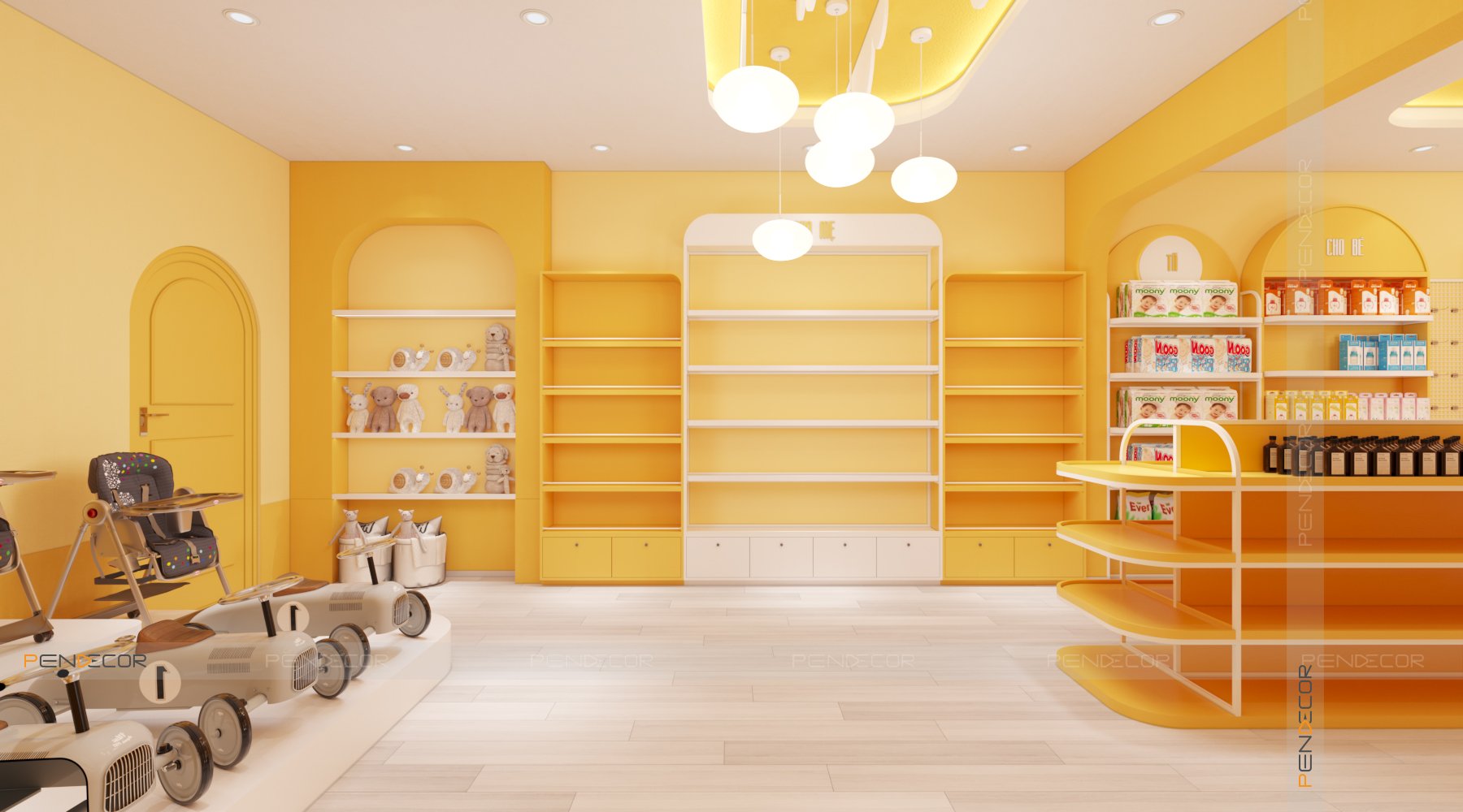 母婴店丨越南丨Pendecor设计-0