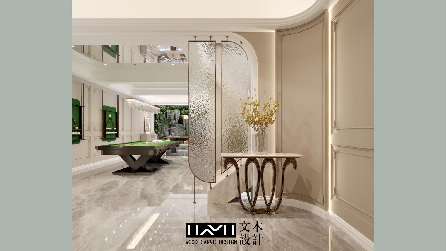 美的顺城府460㎡现代法式别墅丨中国昆明丨文木设计事务所-9