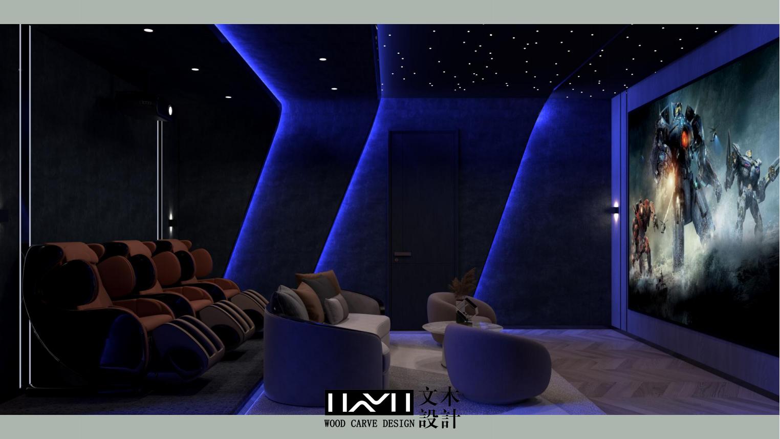 美的顺城府460㎡现代法式别墅丨中国昆明丨文木设计事务所-15