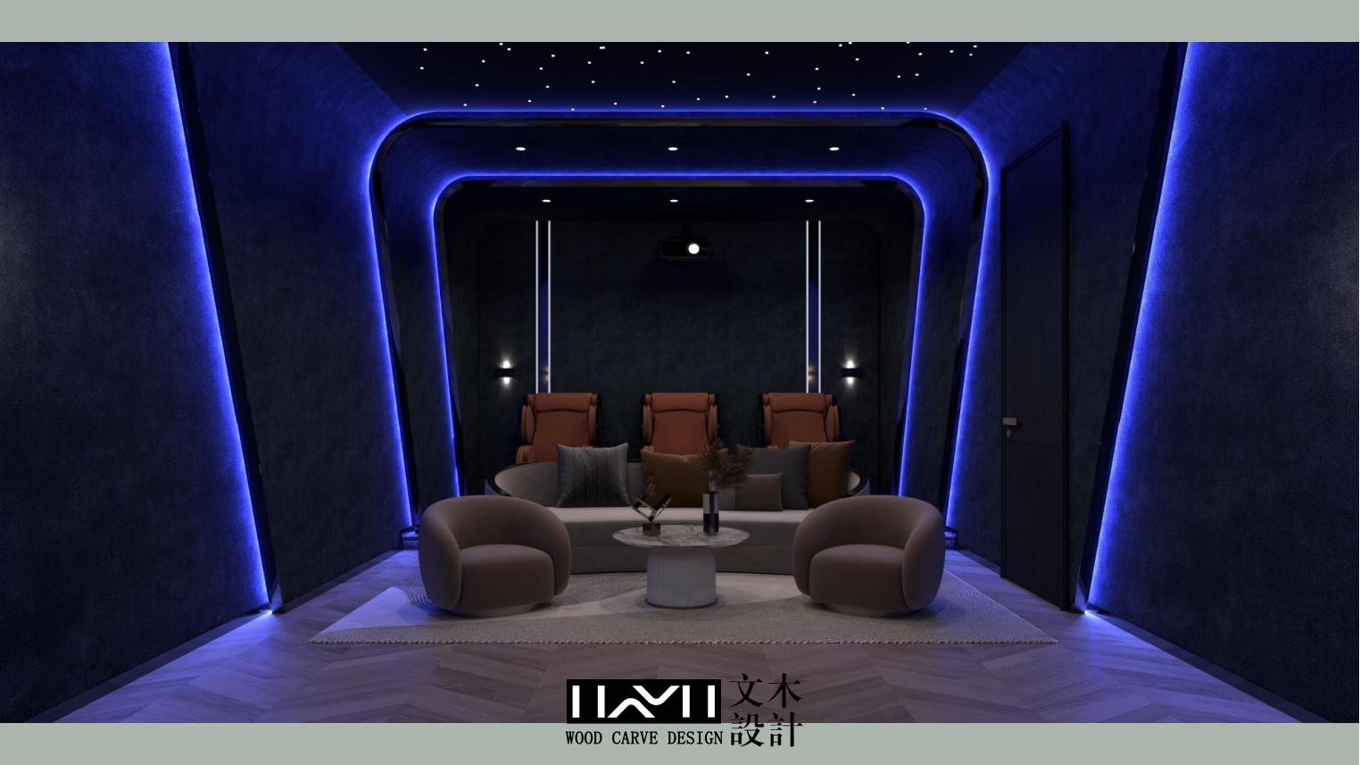 美的顺城府460㎡现代法式别墅丨中国昆明丨文木设计事务所-13