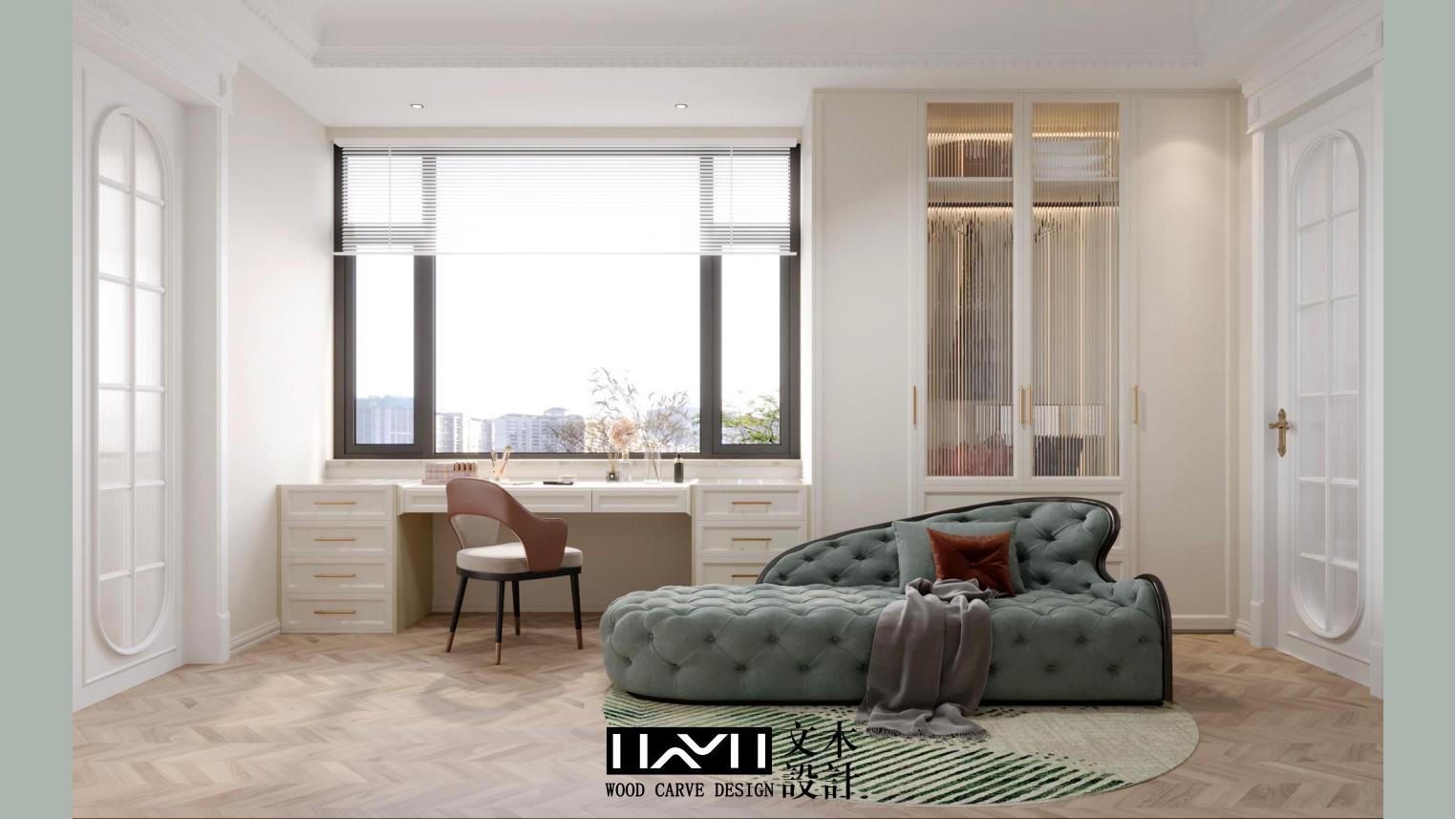 美的顺城府460㎡现代法式别墅丨中国昆明丨文木设计事务所-24