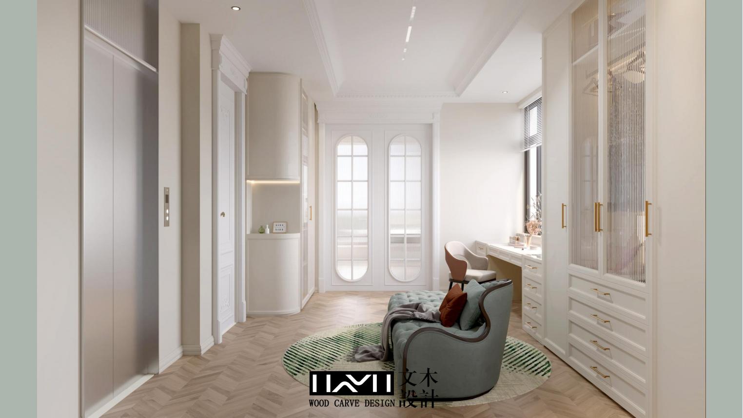 美的顺城府460㎡现代法式别墅丨中国昆明丨文木设计事务所-27