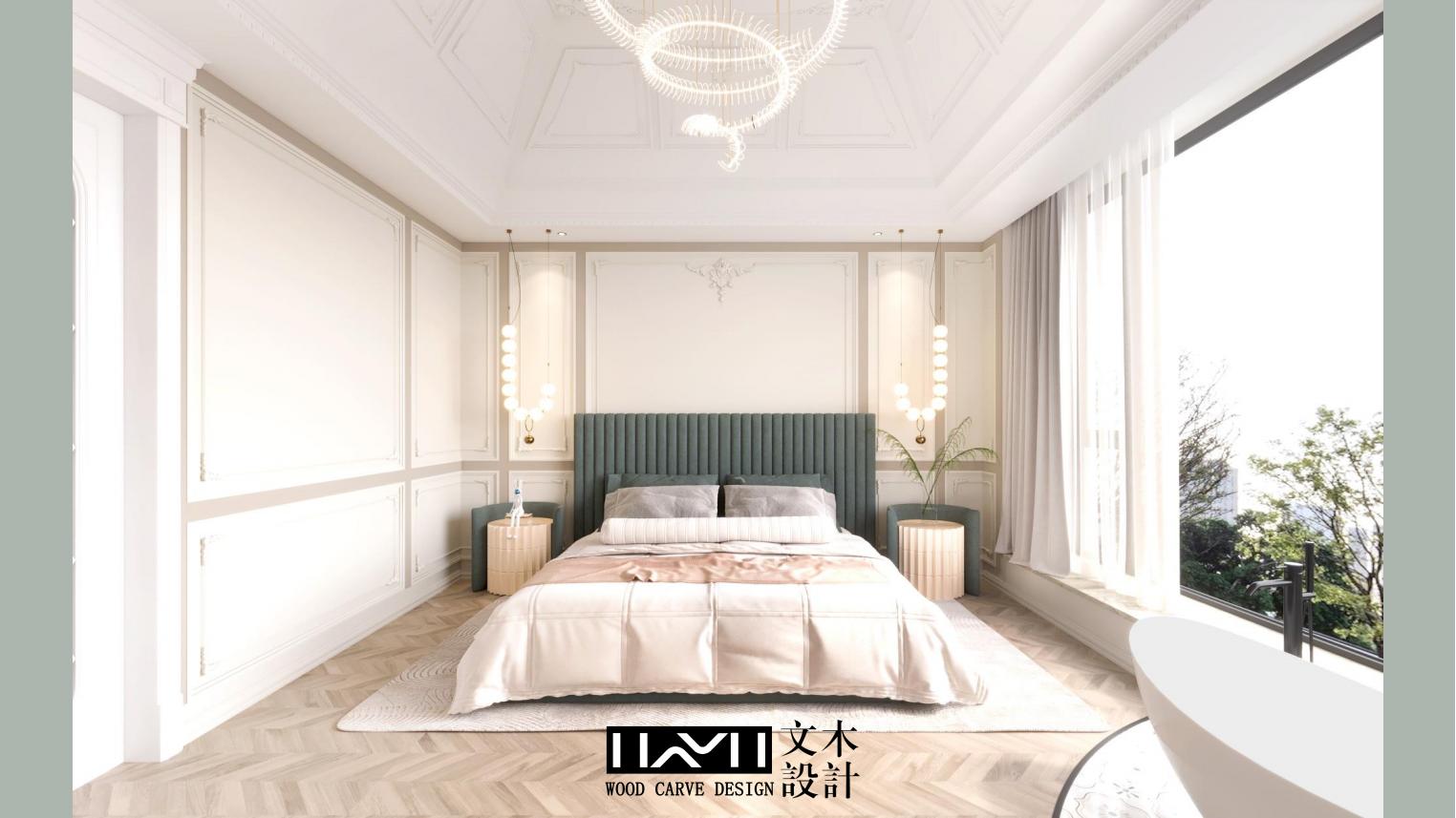 美的顺城府460㎡现代法式别墅丨中国昆明丨文木设计事务所-29