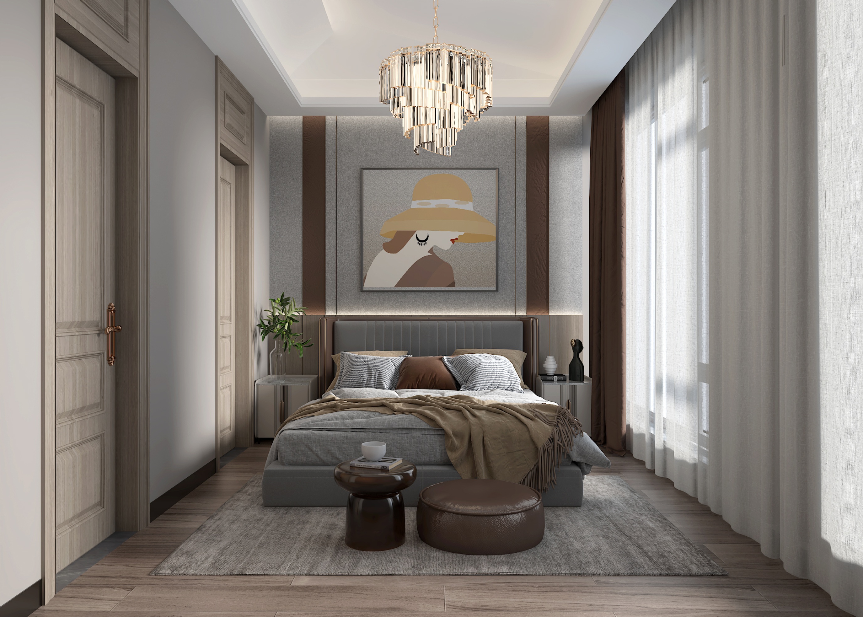 美的顺城府450㎡意式轻奢丨中国昆明丨文木设计事务所-18