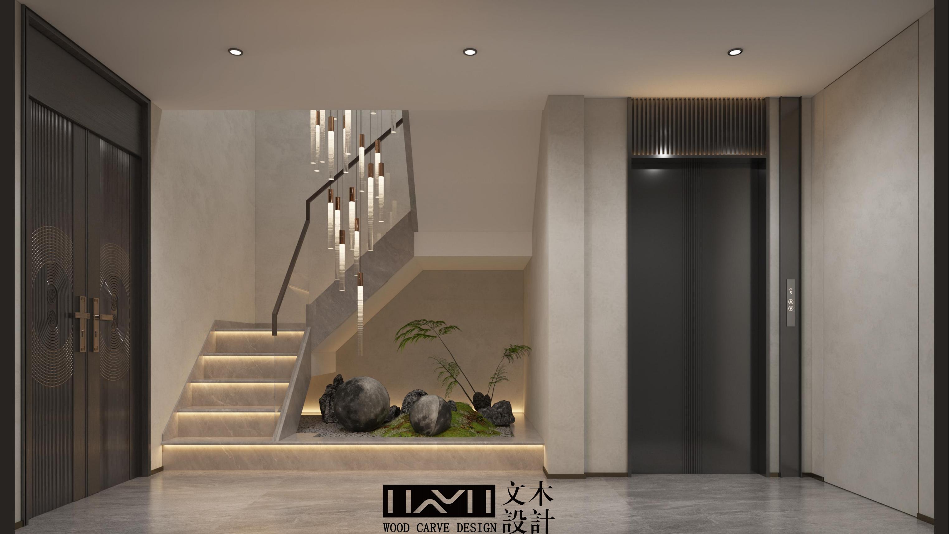 美的顺城府580㎡意式轻奢丨中国昆明丨文木设计事务所-0