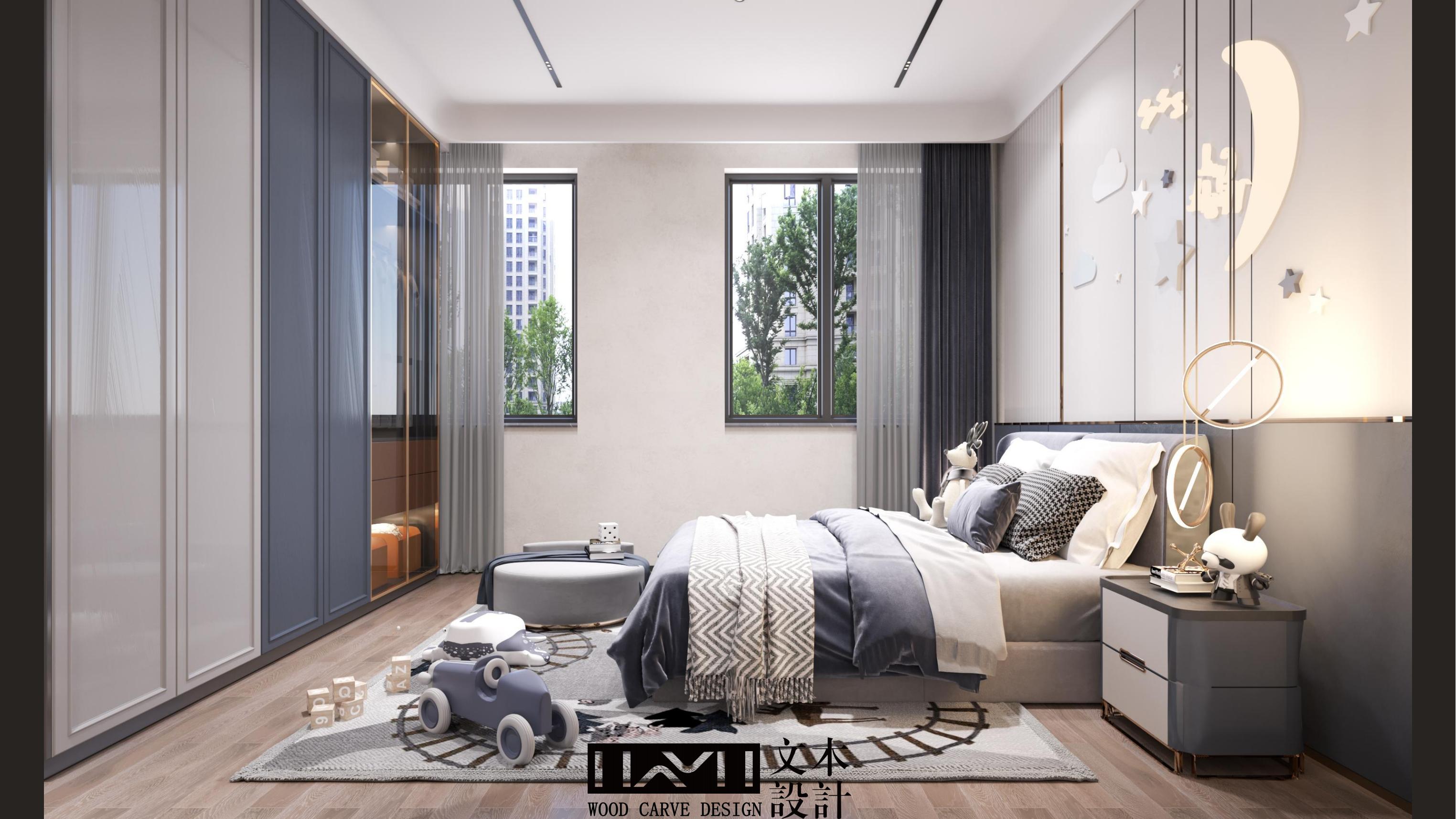 美的顺城府580㎡意式轻奢丨中国昆明丨文木设计事务所-23