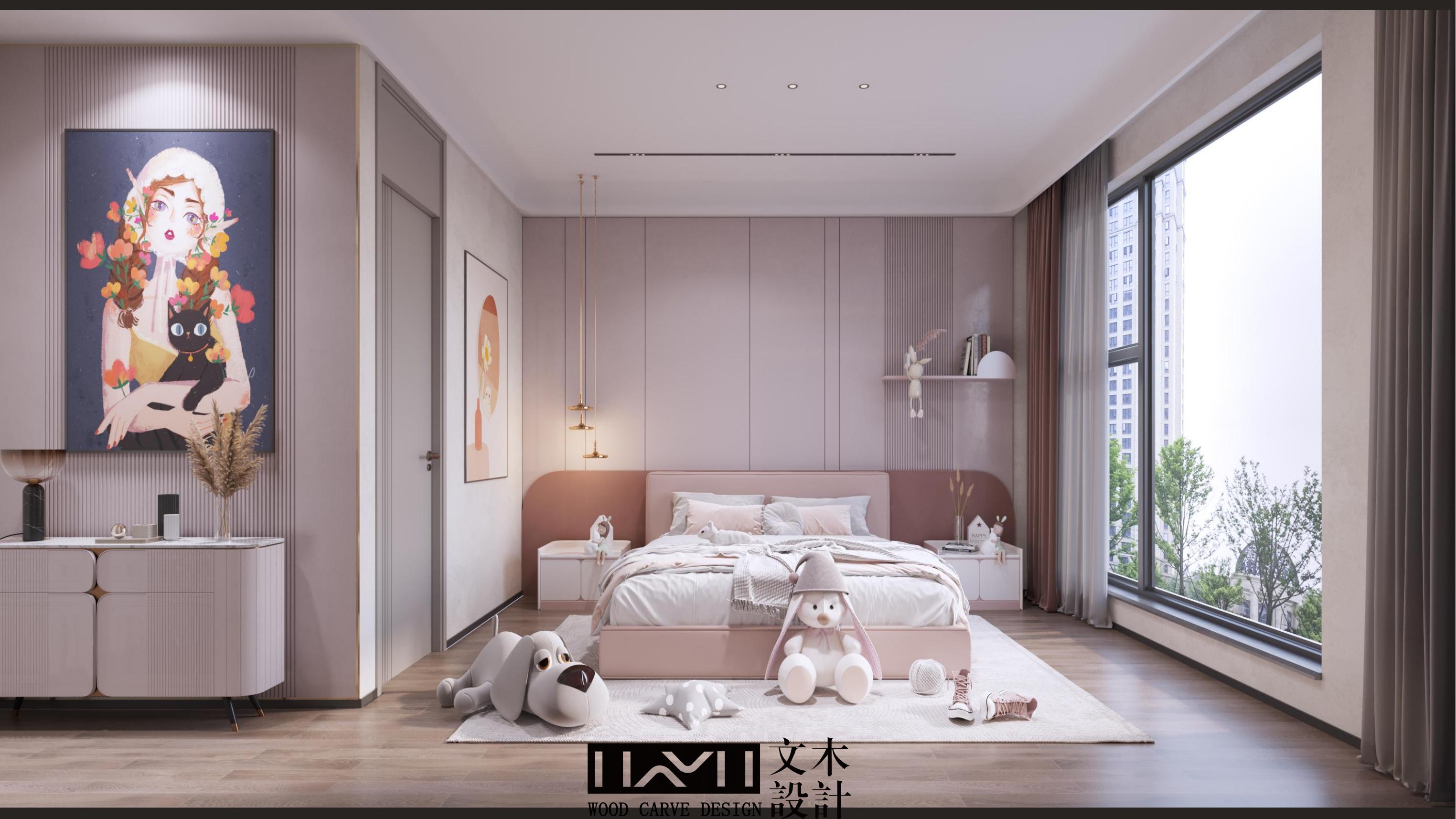 美的顺城府580㎡意式轻奢丨中国昆明丨文木设计事务所-24