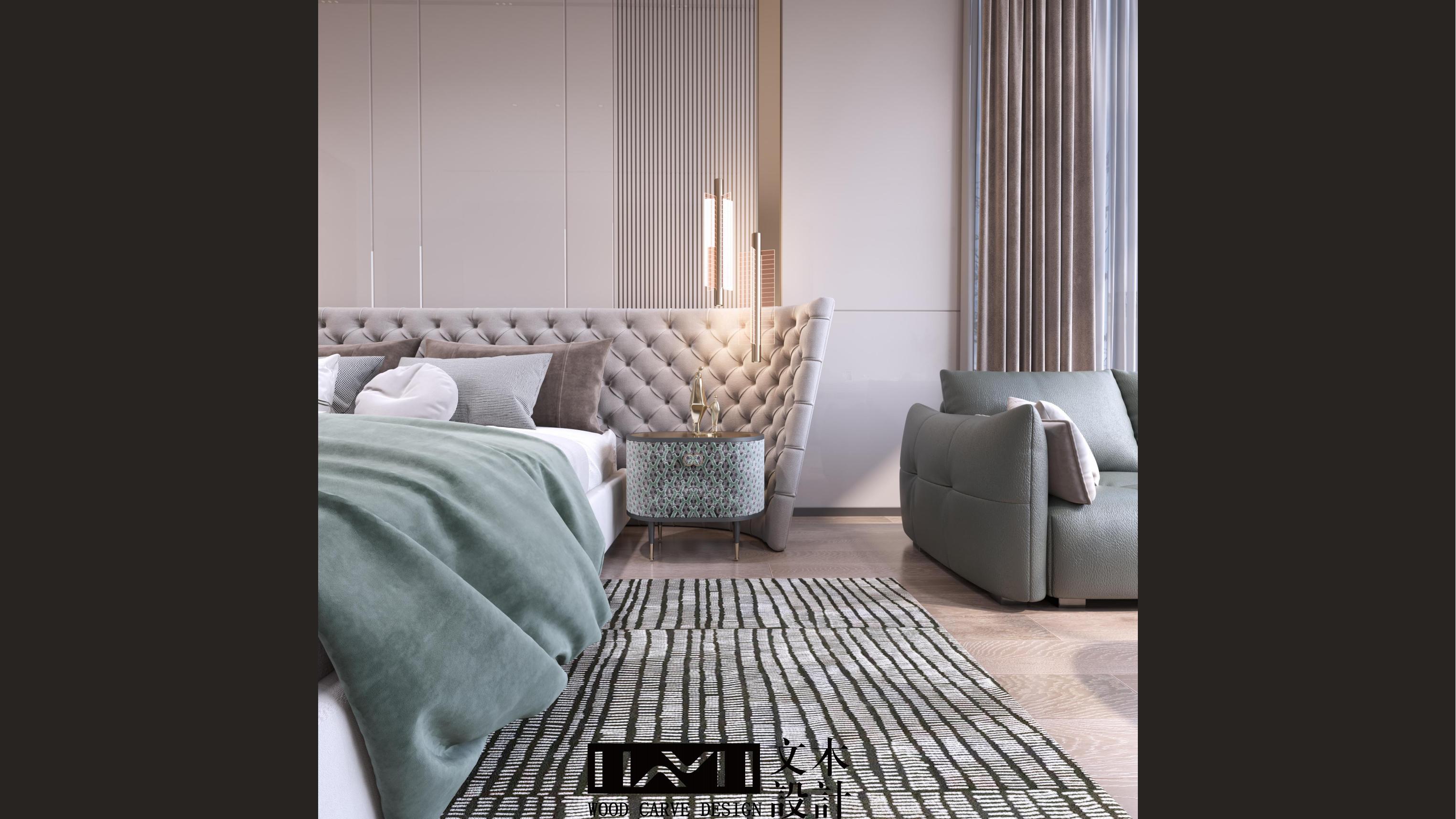 美的顺城府580㎡意式轻奢丨中国昆明丨文木设计事务所-29