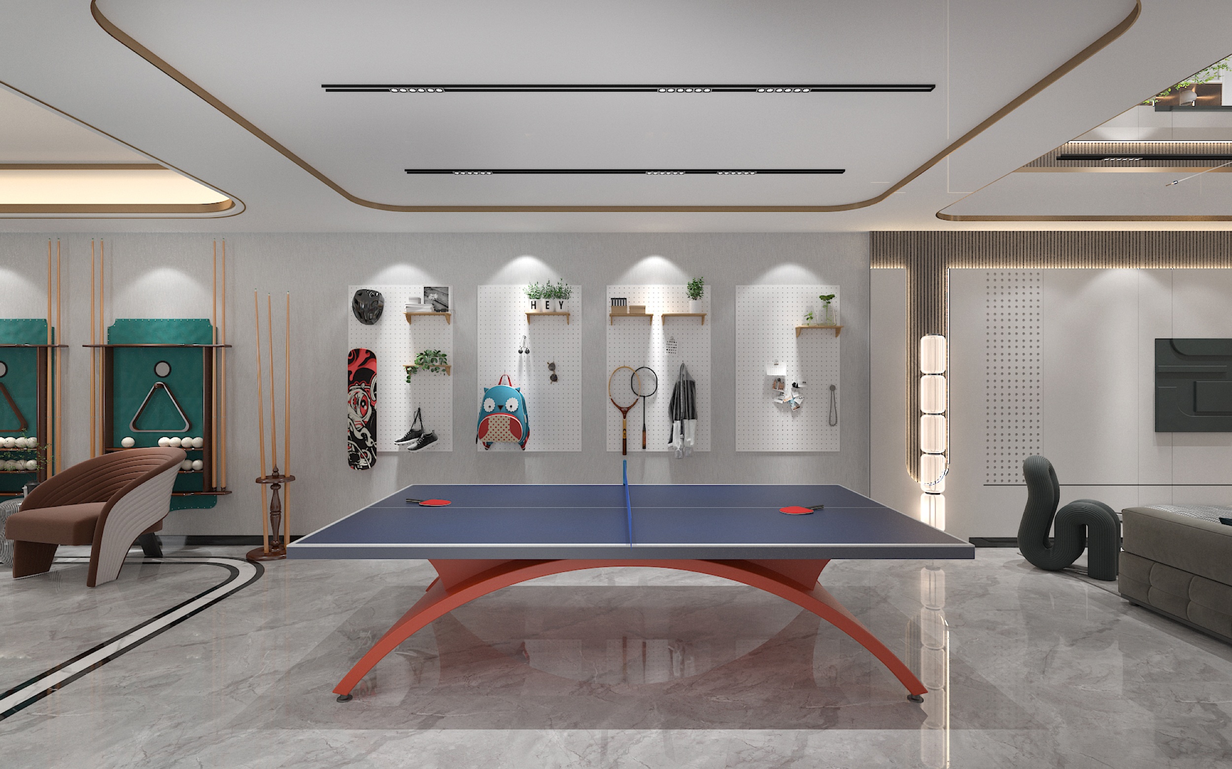 美的顺城府520㎡意式轻奢丨中国昆明丨文木设计事务所-6