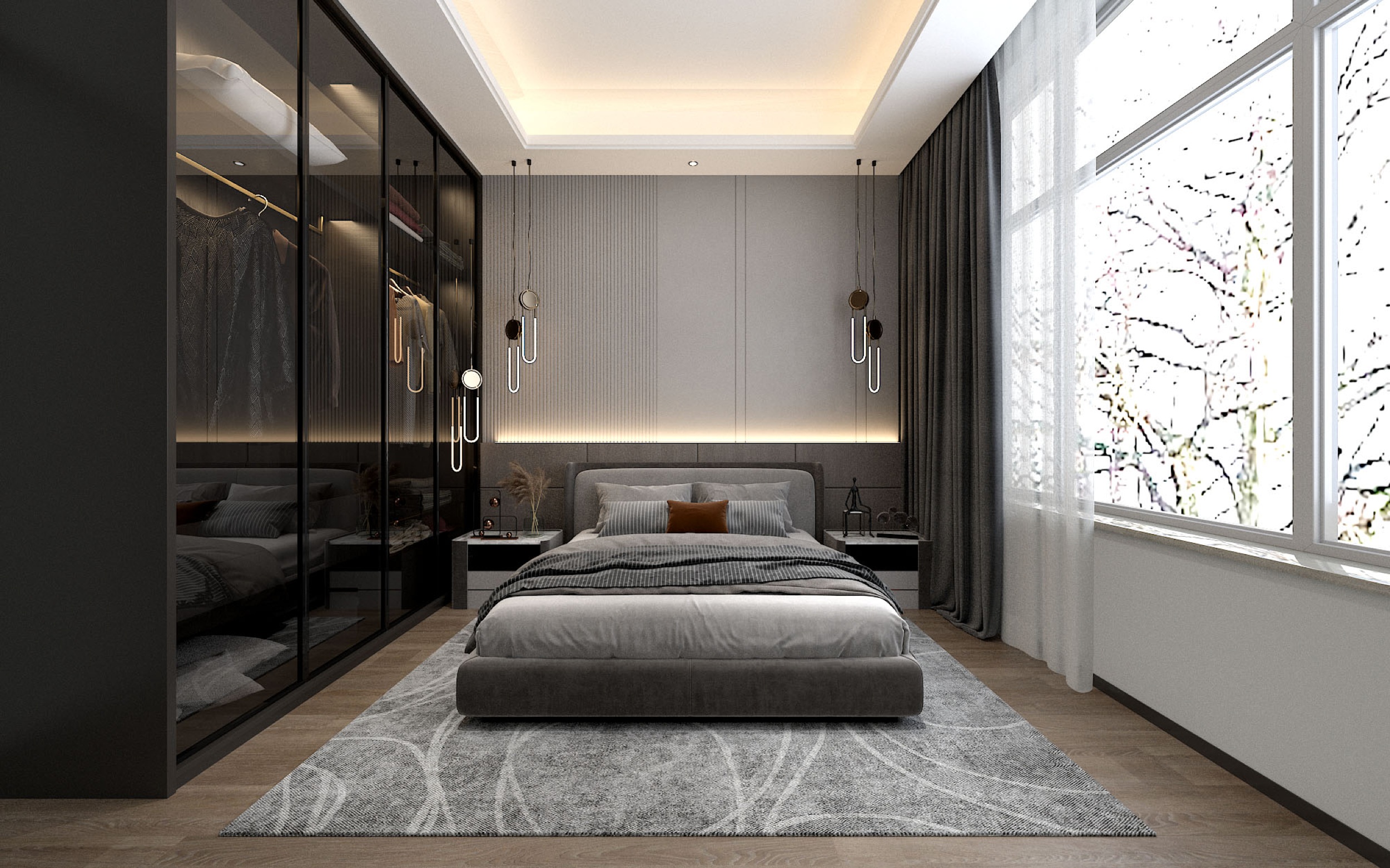 美的顺城府520㎡意式轻奢丨中国昆明丨文木设计事务所-20