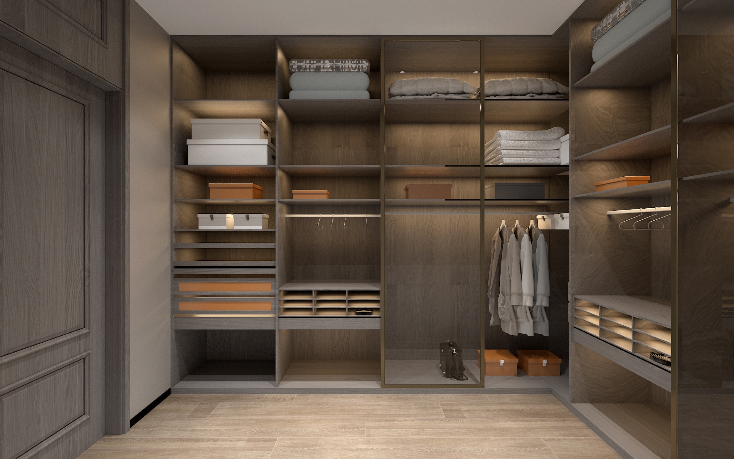 美的顺城府520㎡意式轻奢丨中国昆明丨文木设计事务所-22