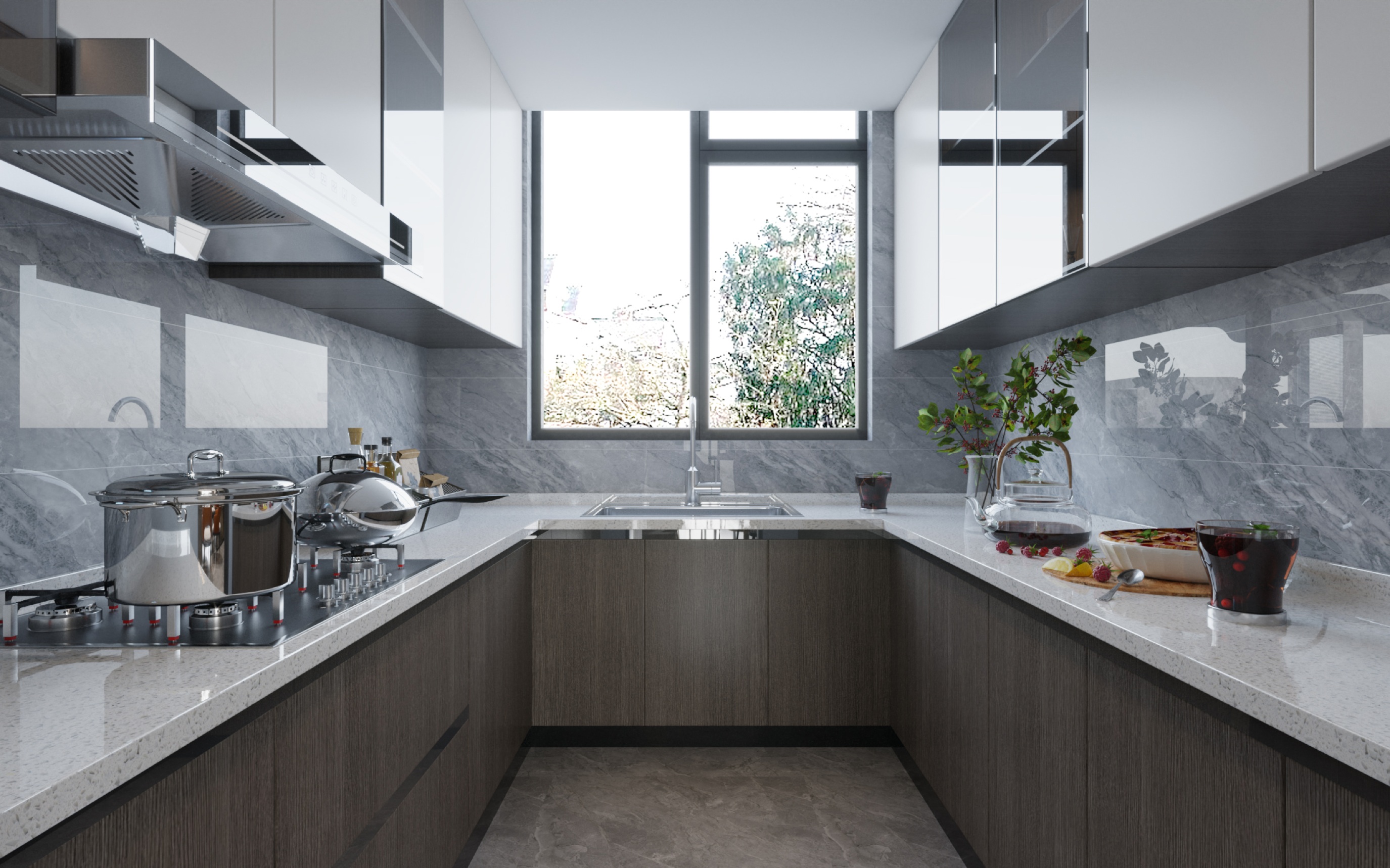 美的顺城府580㎡双拼意式轻奢丨中国昆明丨文木设计事务所-8