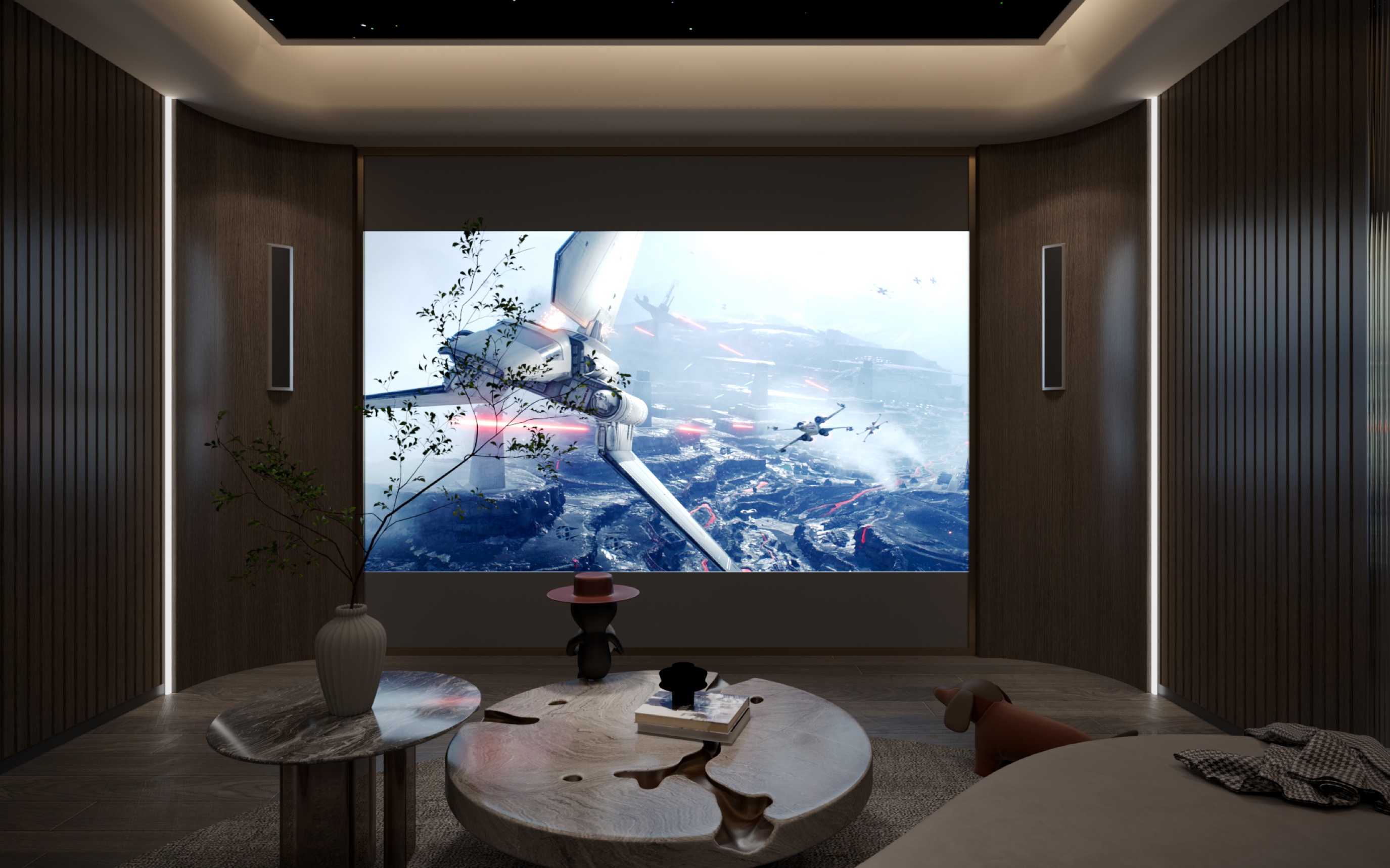 美的顺城府580㎡双拼意式轻奢丨中国昆明丨文木设计事务所-9