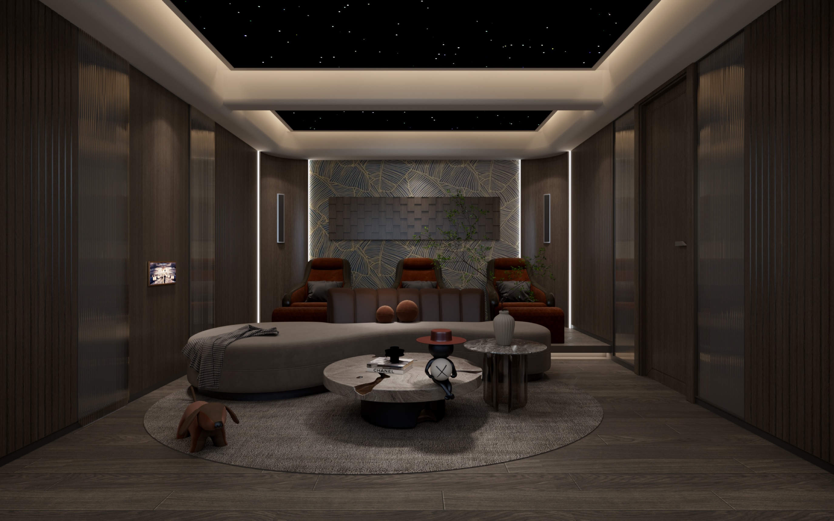 美的顺城府580㎡双拼意式轻奢丨中国昆明丨文木设计事务所-7