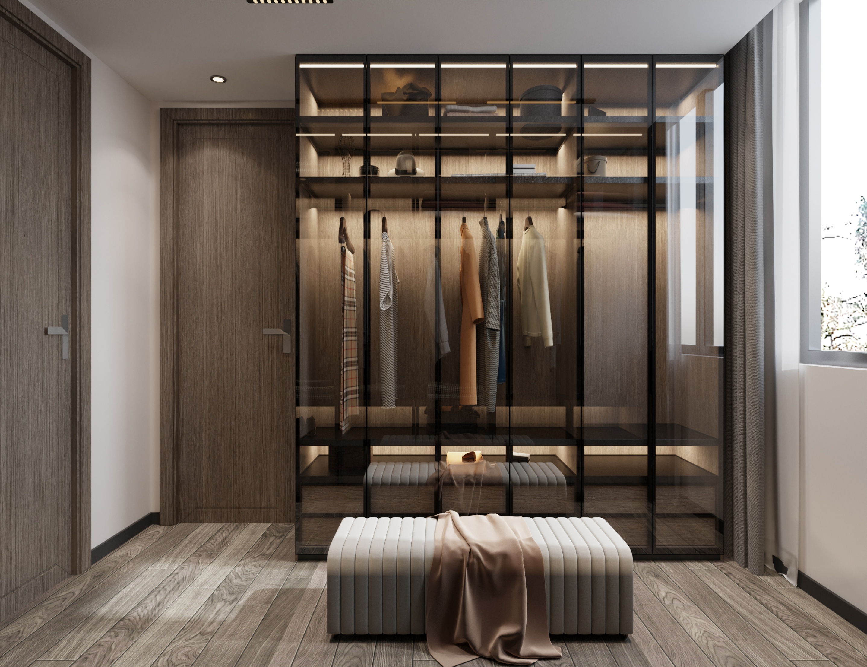 美的顺城府580㎡双拼意式轻奢丨中国昆明丨文木设计事务所-21